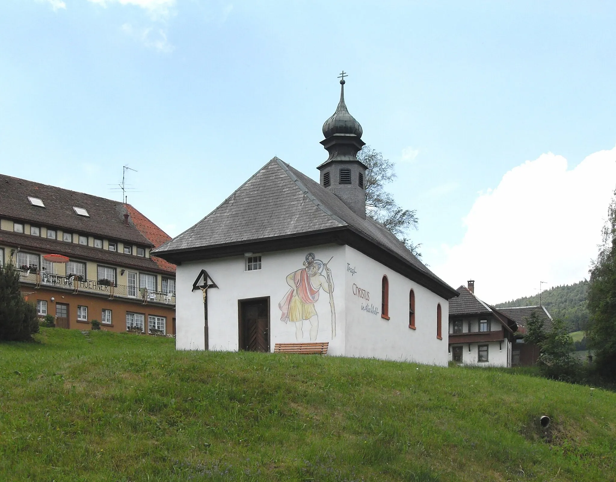 Photo showing: Herz-Jesu-Kapelle in Weg, Gemeinde Todtmoos, Schwarzwald, Deutschland