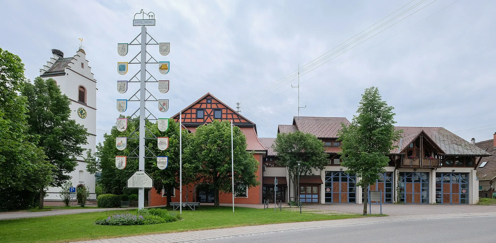 Photo showing: Town hall Tuningen, district Schwarzwald-Baar-Kreis, Baden-Württemberg, Deutschland