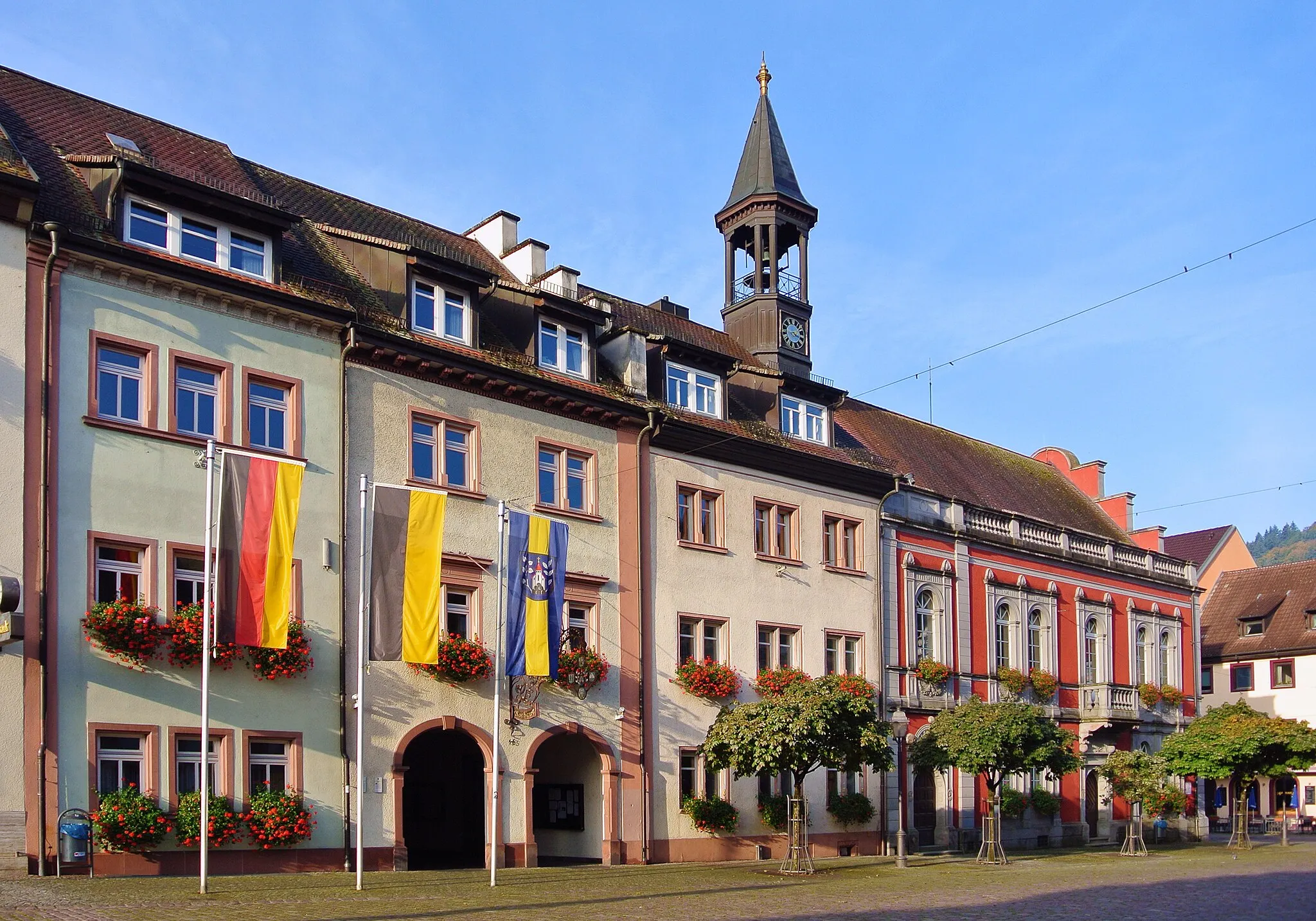 Photo showing: Das Rathaus in Waldkirch