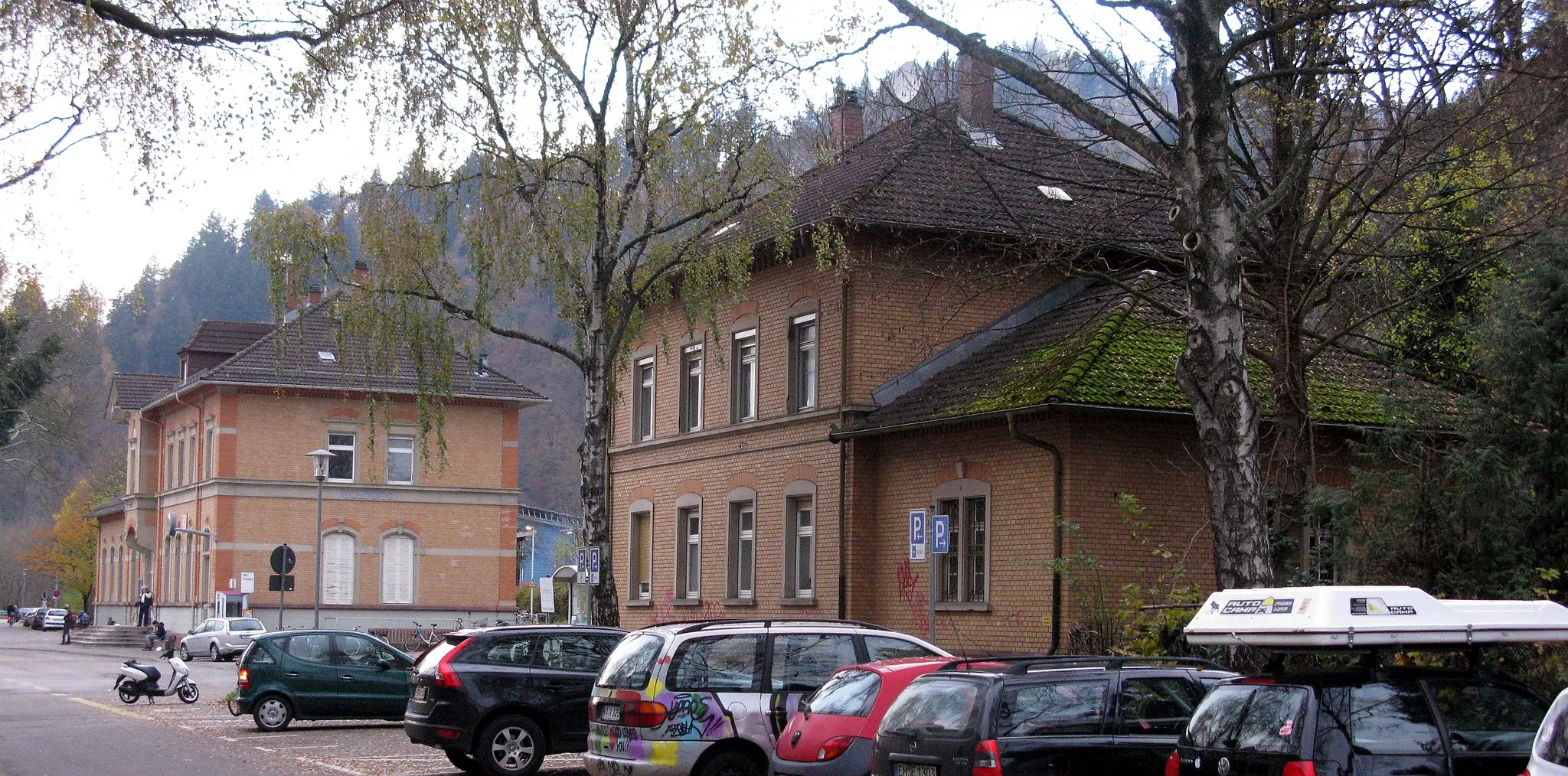 Photo showing: Bahnhof Waldkirch