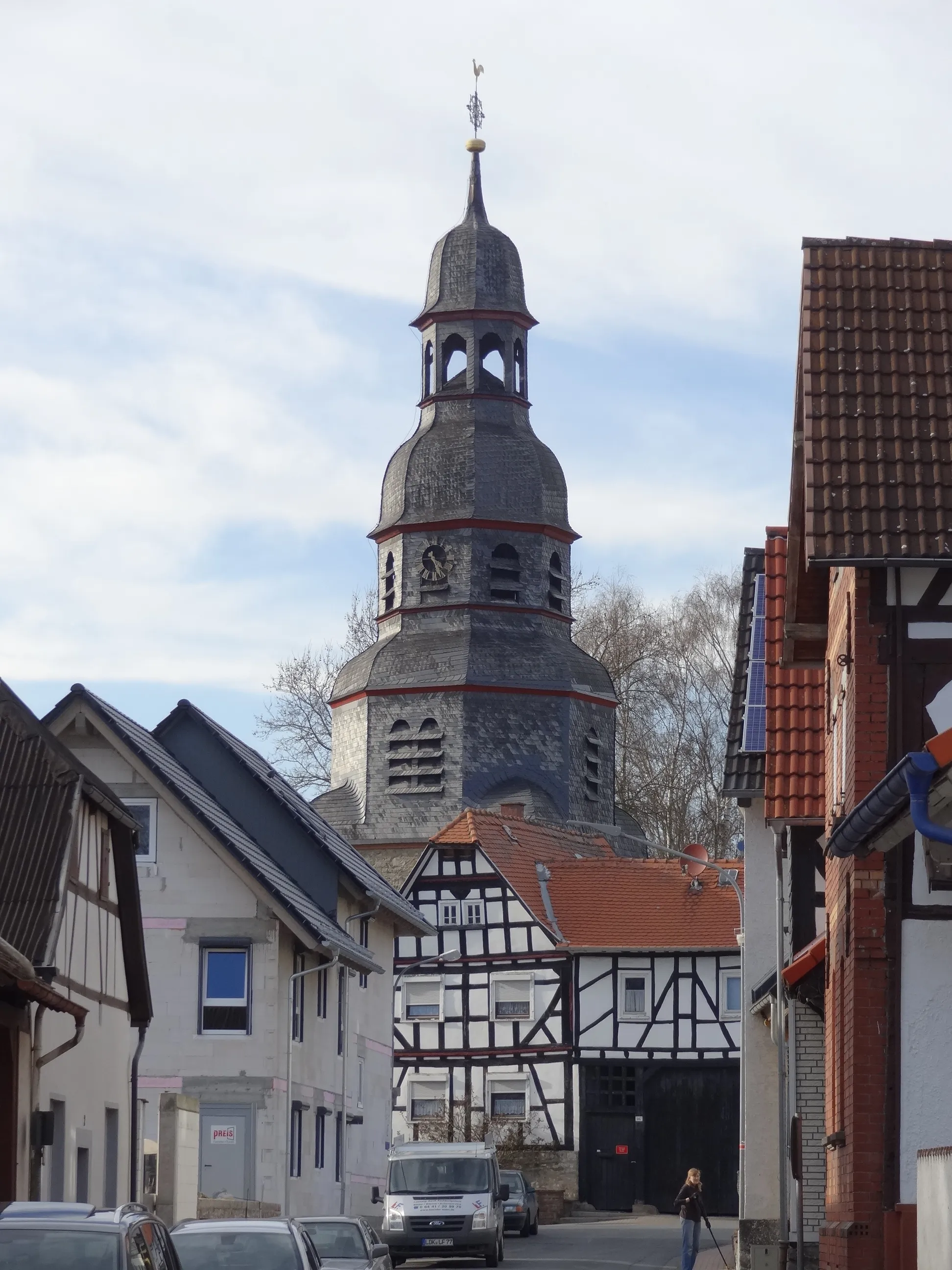 Photo showing: Evangelische Kirche (Hörnsheim)