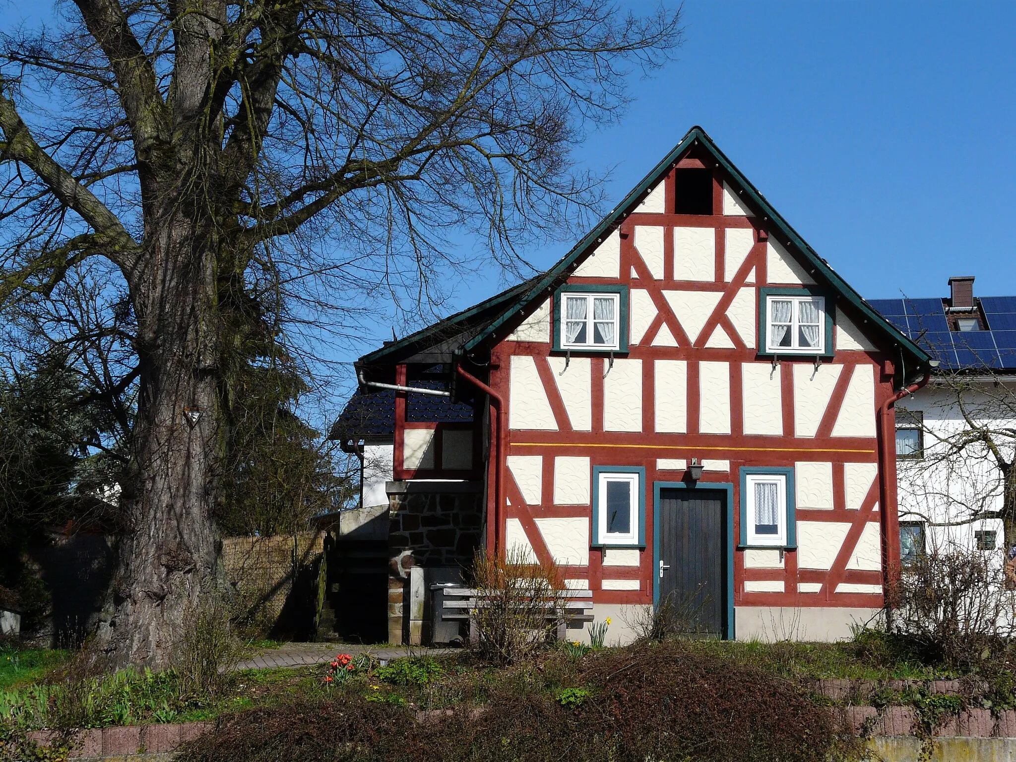 Photo showing: Backhaus in Schöffengrund-Laufdorf, Braunfelser Straße 2