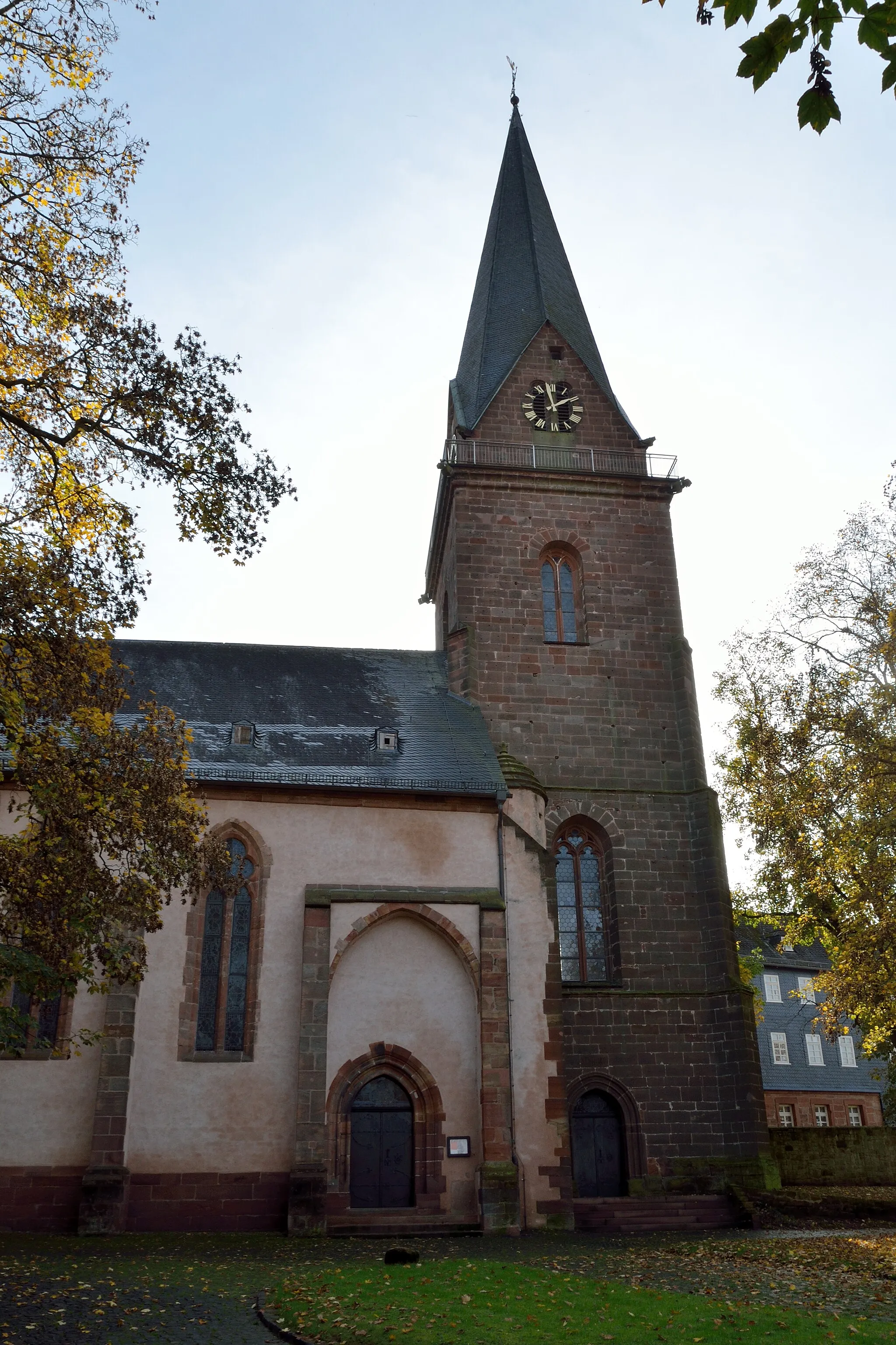 Photo showing: Die Stiftskirche in Wetter (Hessen)