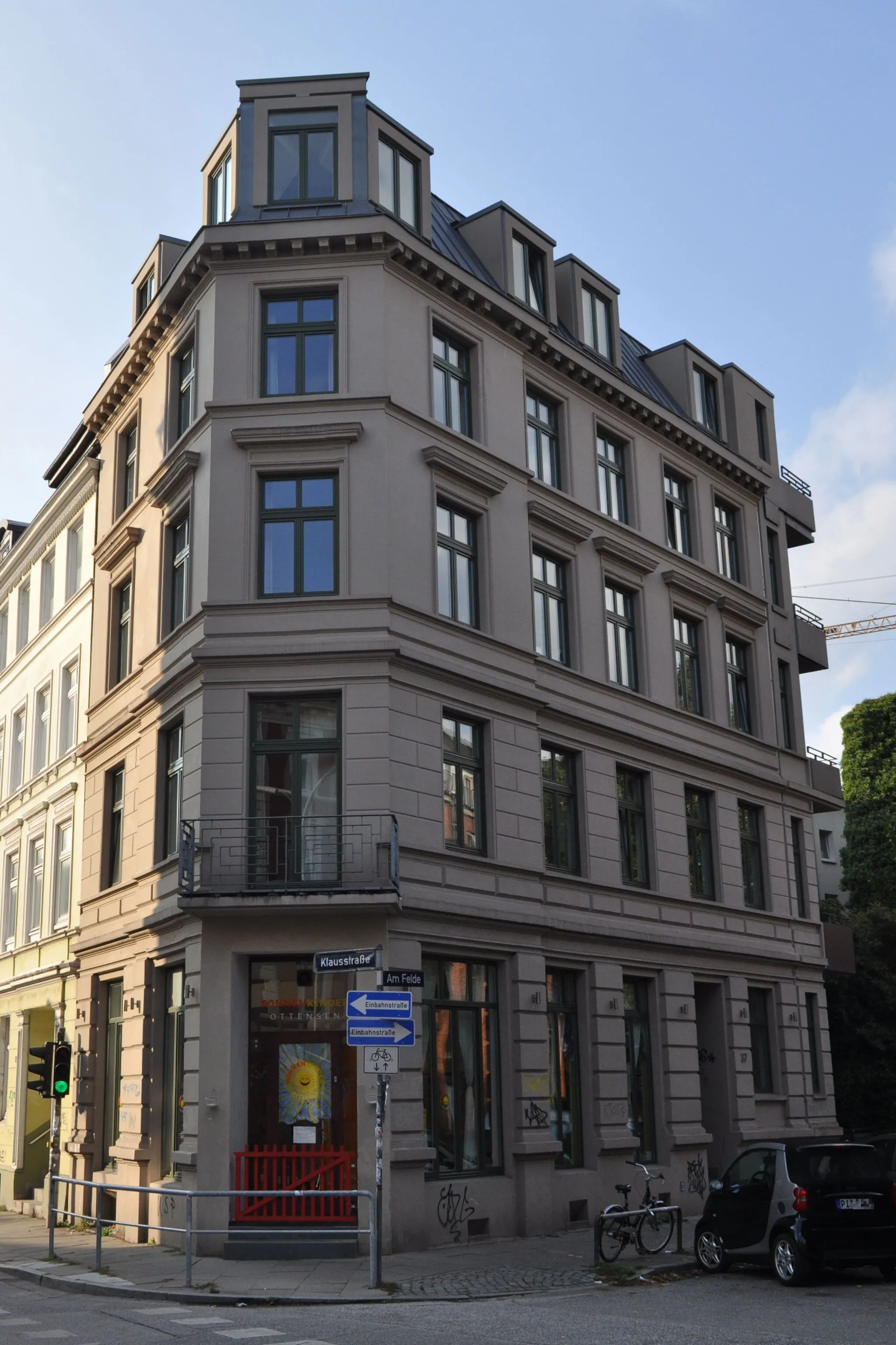 Photo showing: Wohnhaus Am Felde 37 in Hamburg-Ottensen.