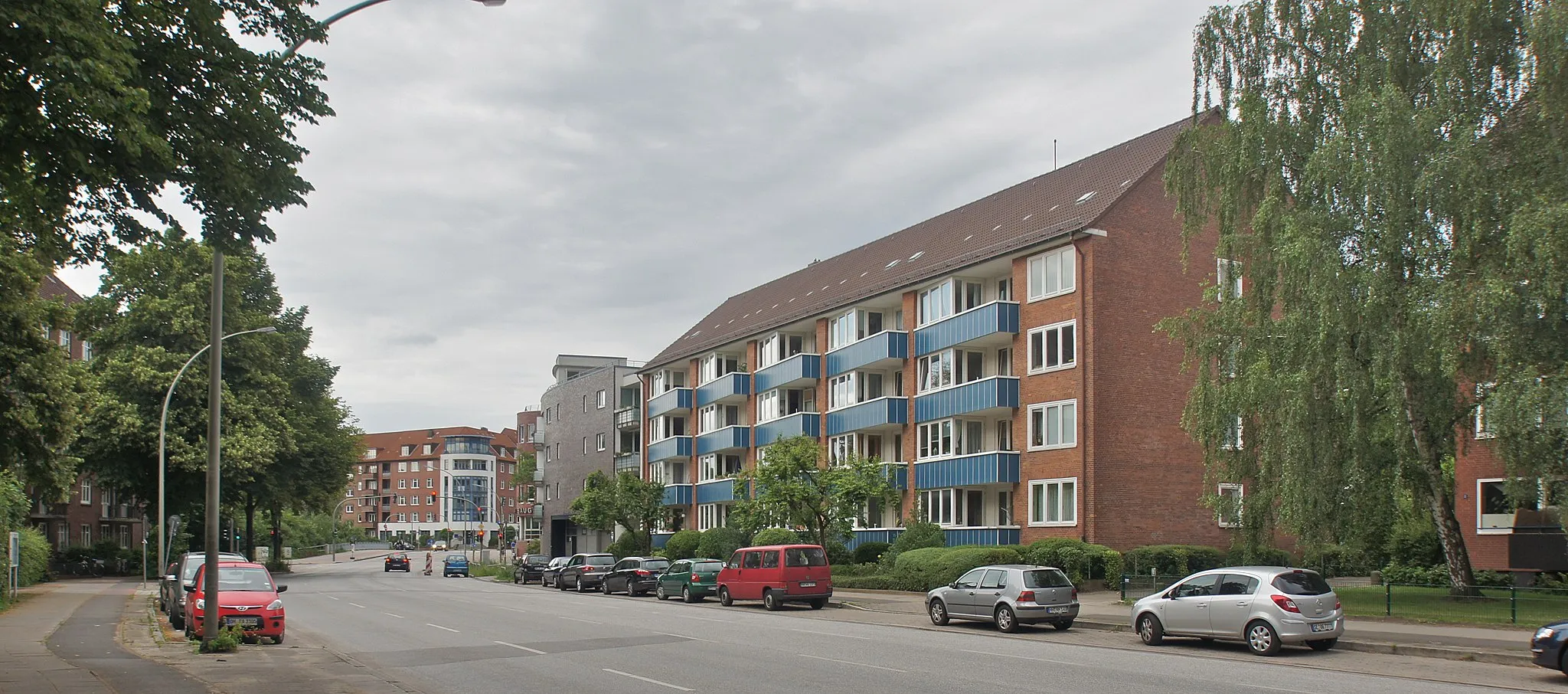 Photo showing: Hamburg (Barmbek-Süd), Germany: Reesestrasse