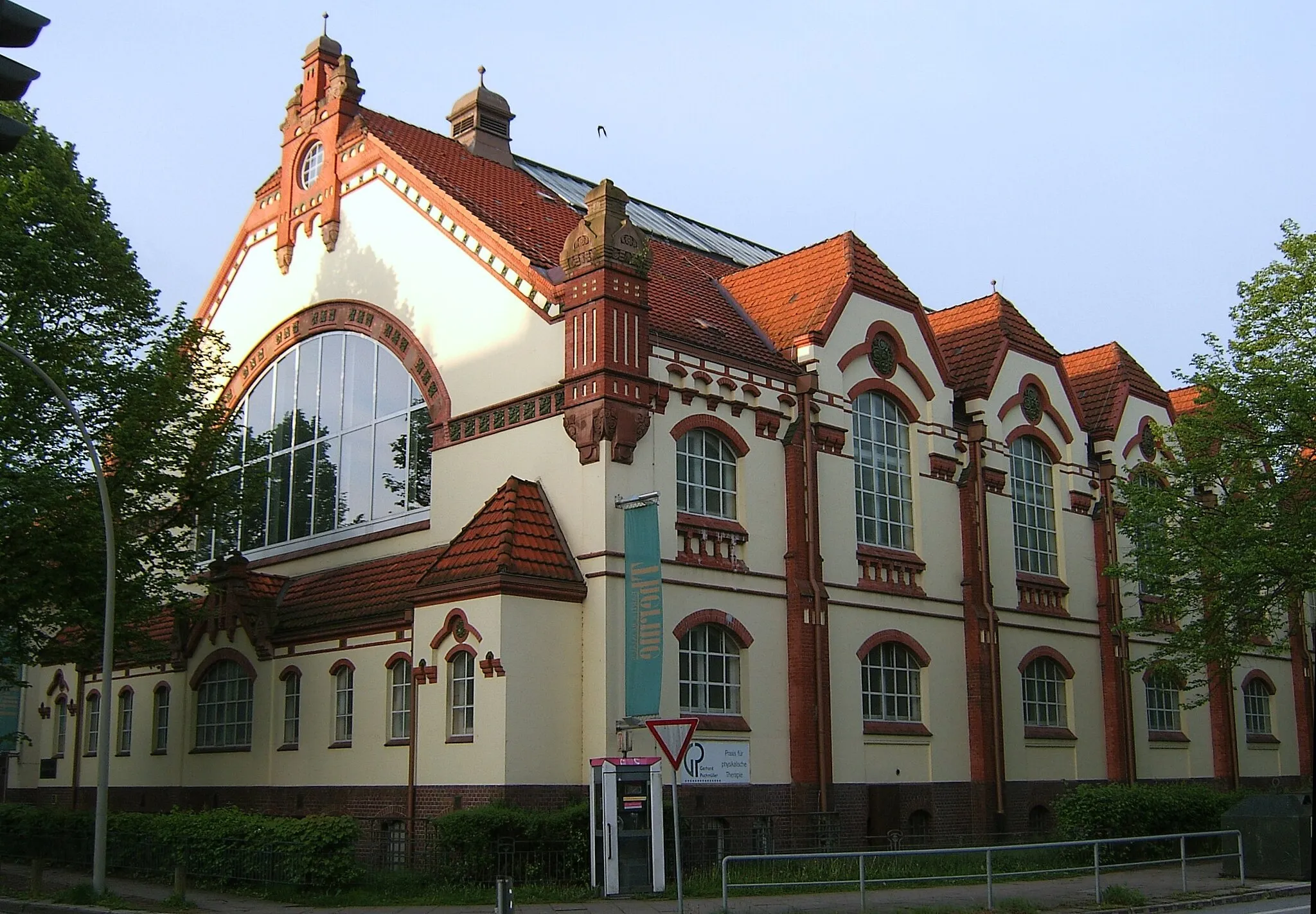 Photo showing: Hamburg, Barmbek, Bad Bartholomäusstraße