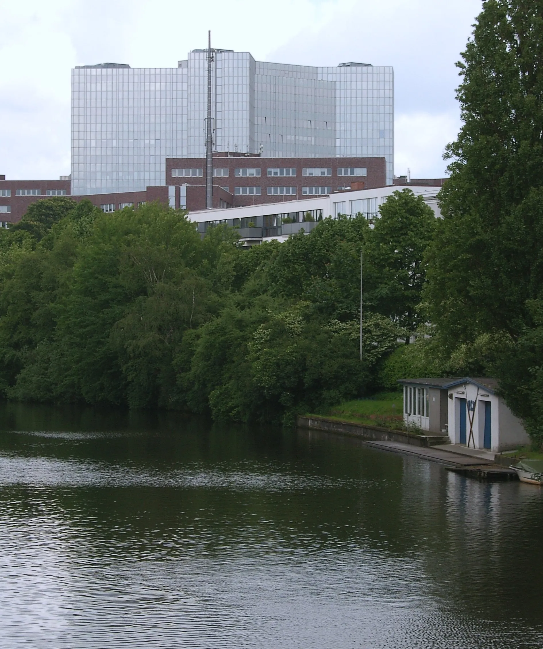 Photo showing: Hamburg, Osterbekkanal, Alstercity