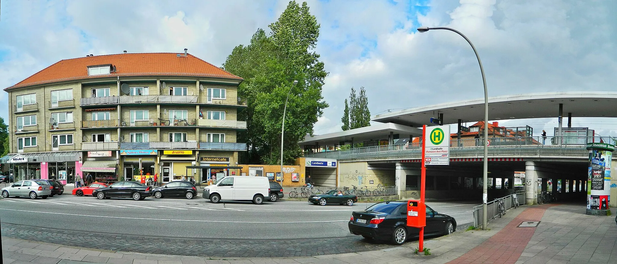 Photo showing: Bahnhof Landwehr