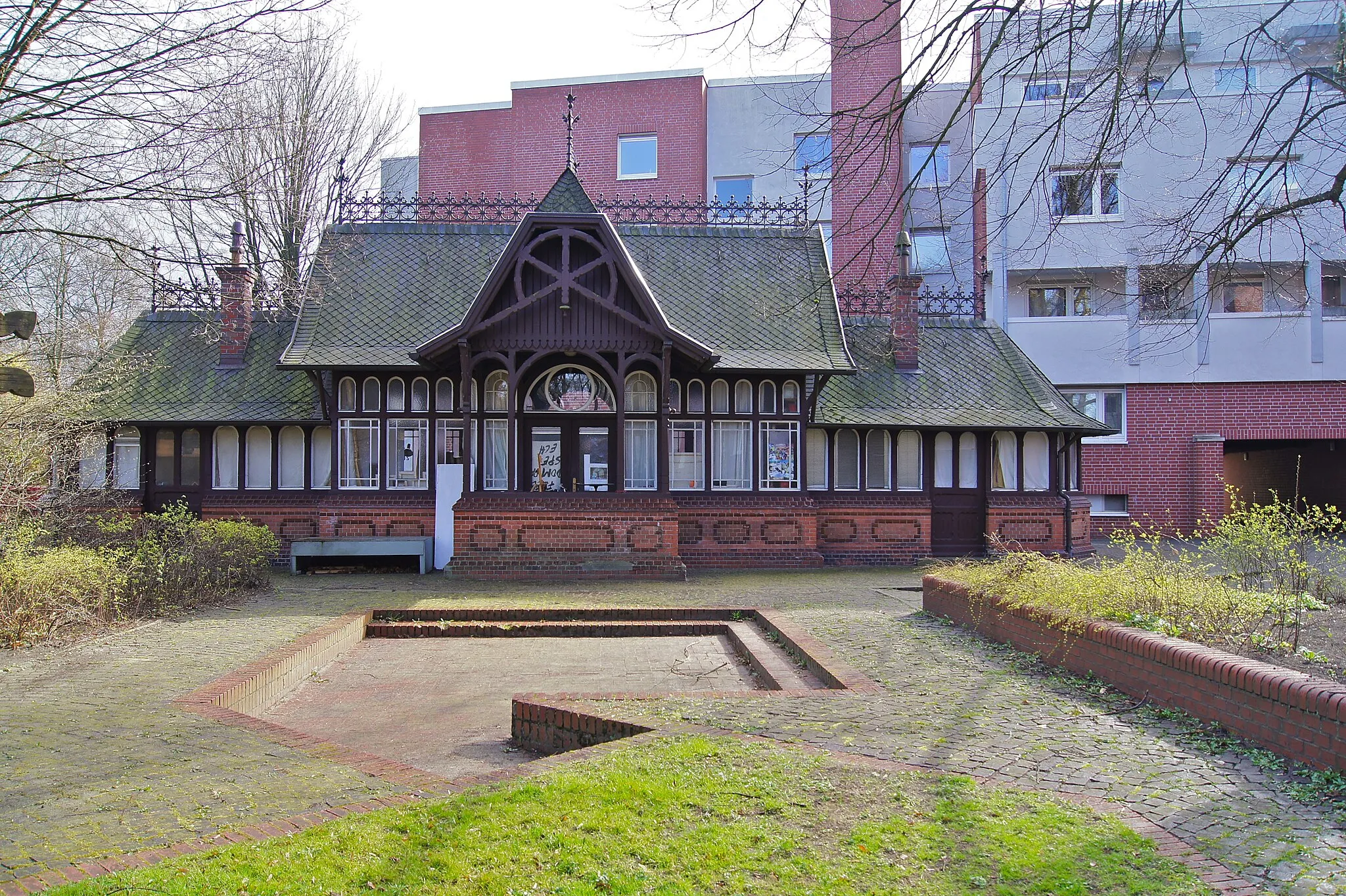 Photo showing: Hamburg (Ohlsdorf), Germany: Station of the former tramway
