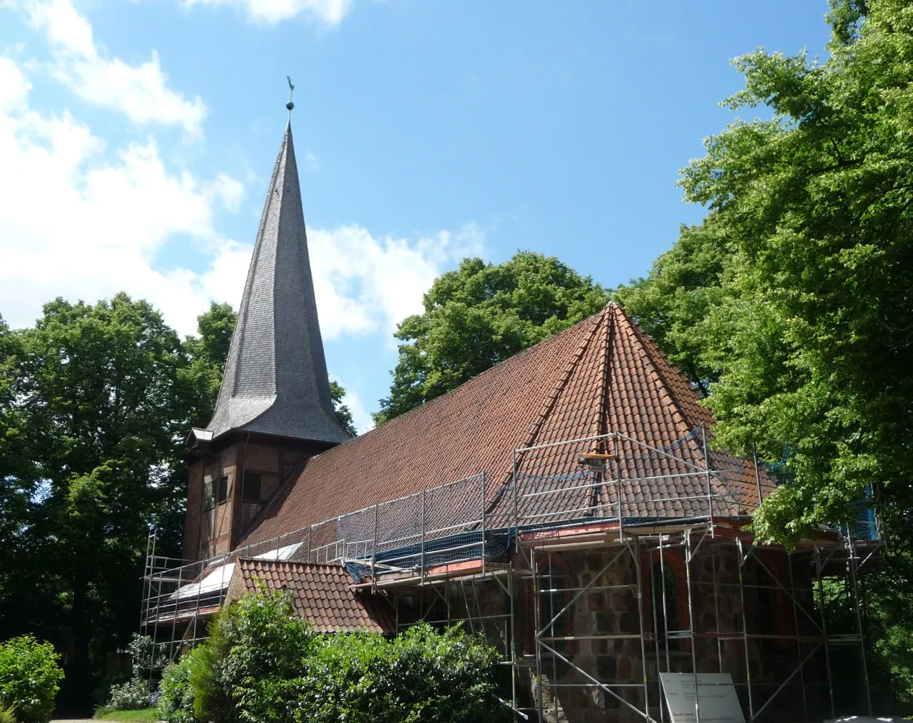 Photo showing: oldest church in Hamburg-Rahlstedt