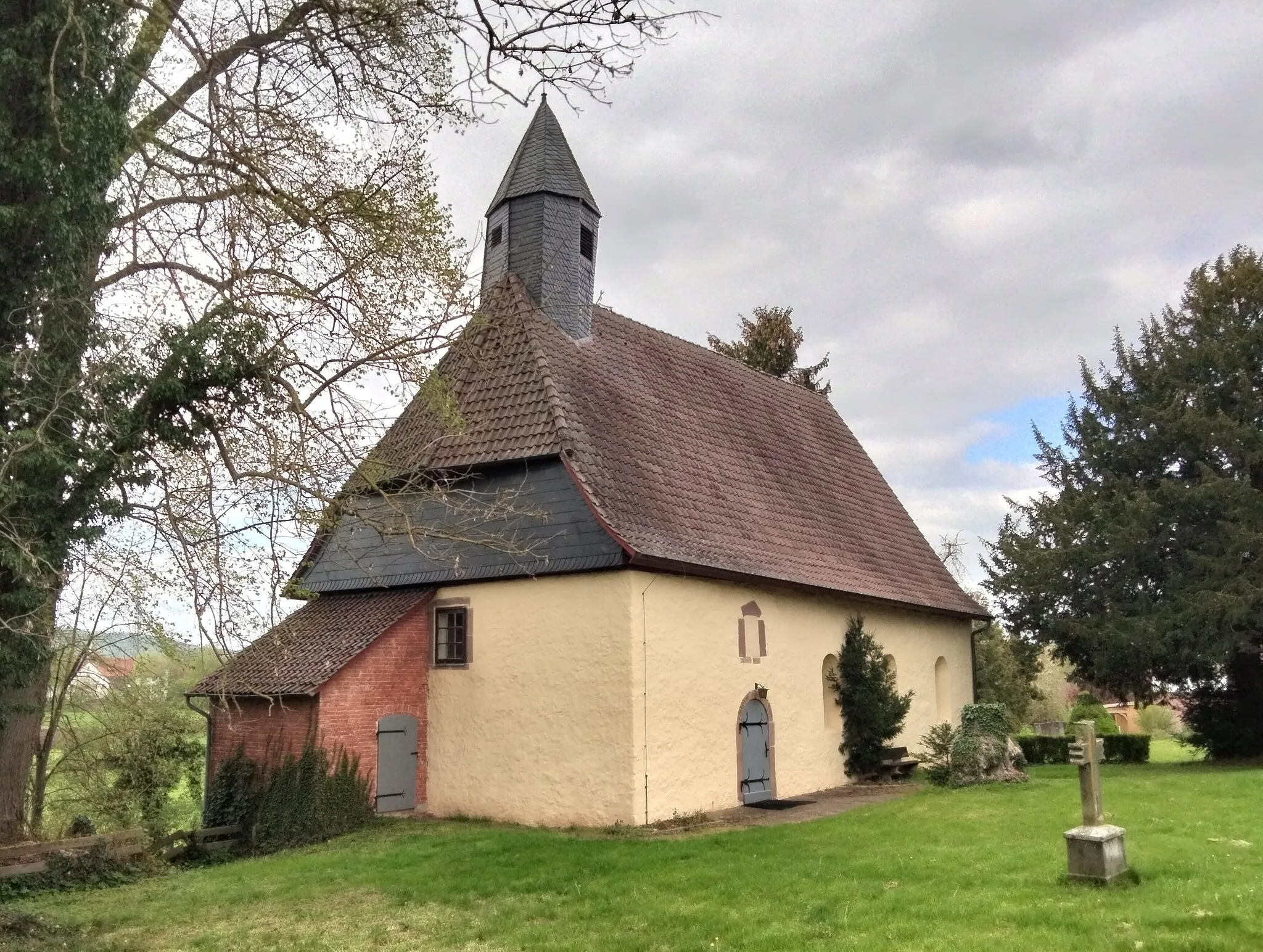 Photo showing: St. John's Chapel, Reher near Hamelin, Lower Saxony, Germany