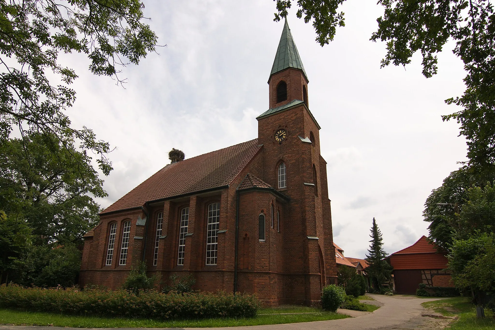 Photo showing: Kirche zum Heiligen Kreuz in Arpke (Lehrte) in Niedersachsen, Deutschland