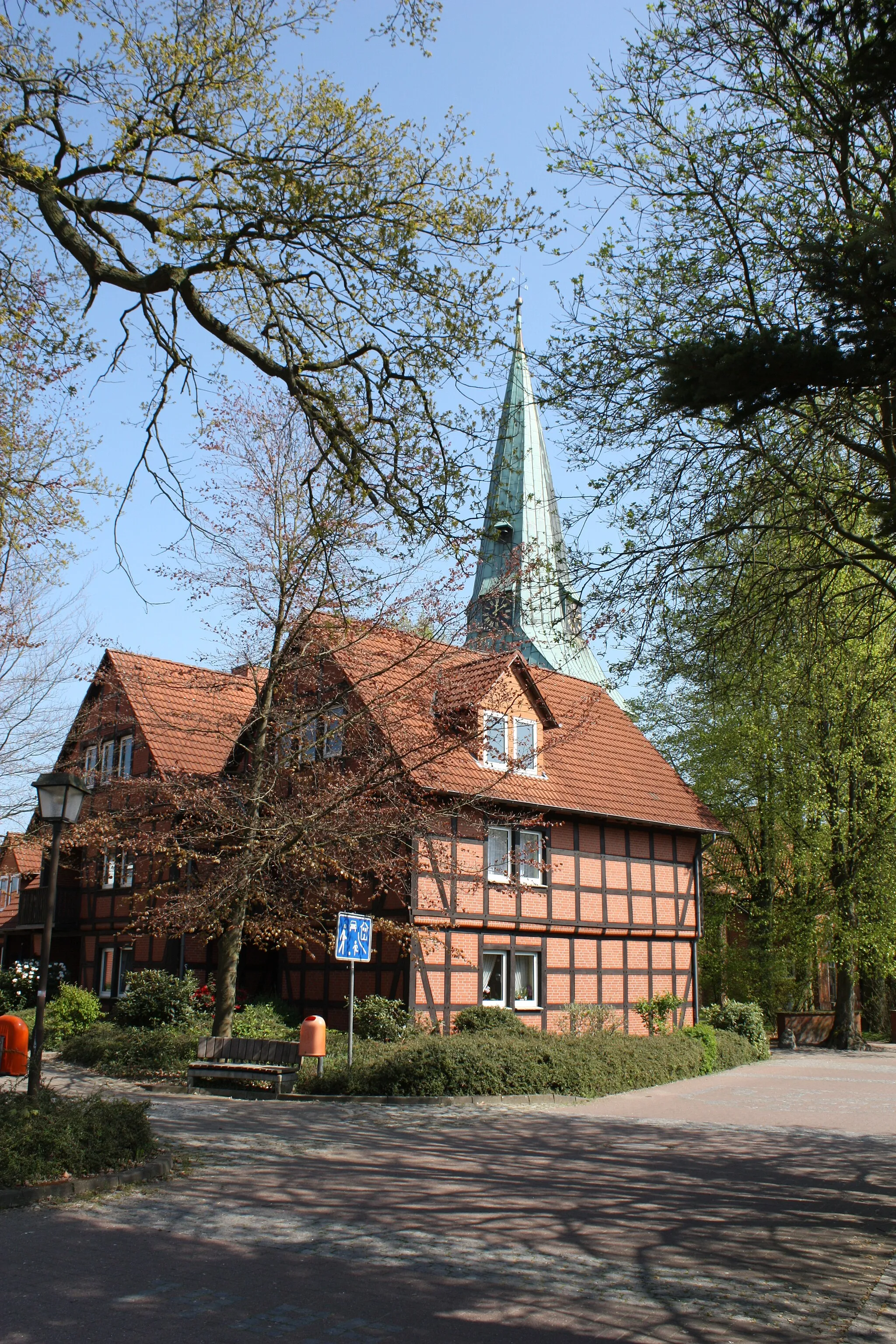 Photo showing: Asendorf (Landkreis Diepholz), Niedersachsen, an der Bundesstraße B6