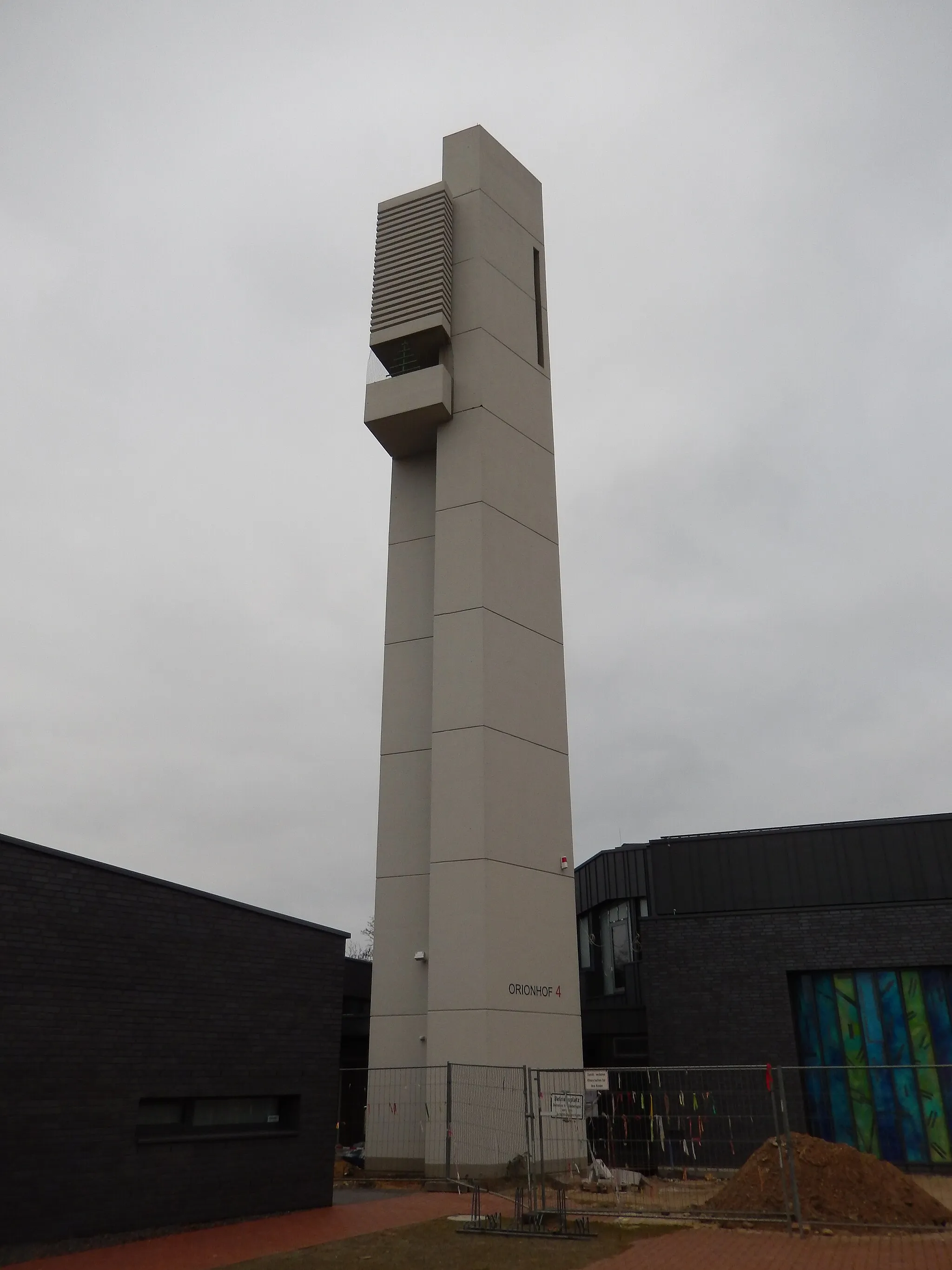 Photo showing: Willehadi-Kirche in Garbsen, Neubau, Zustand Dezember 2016