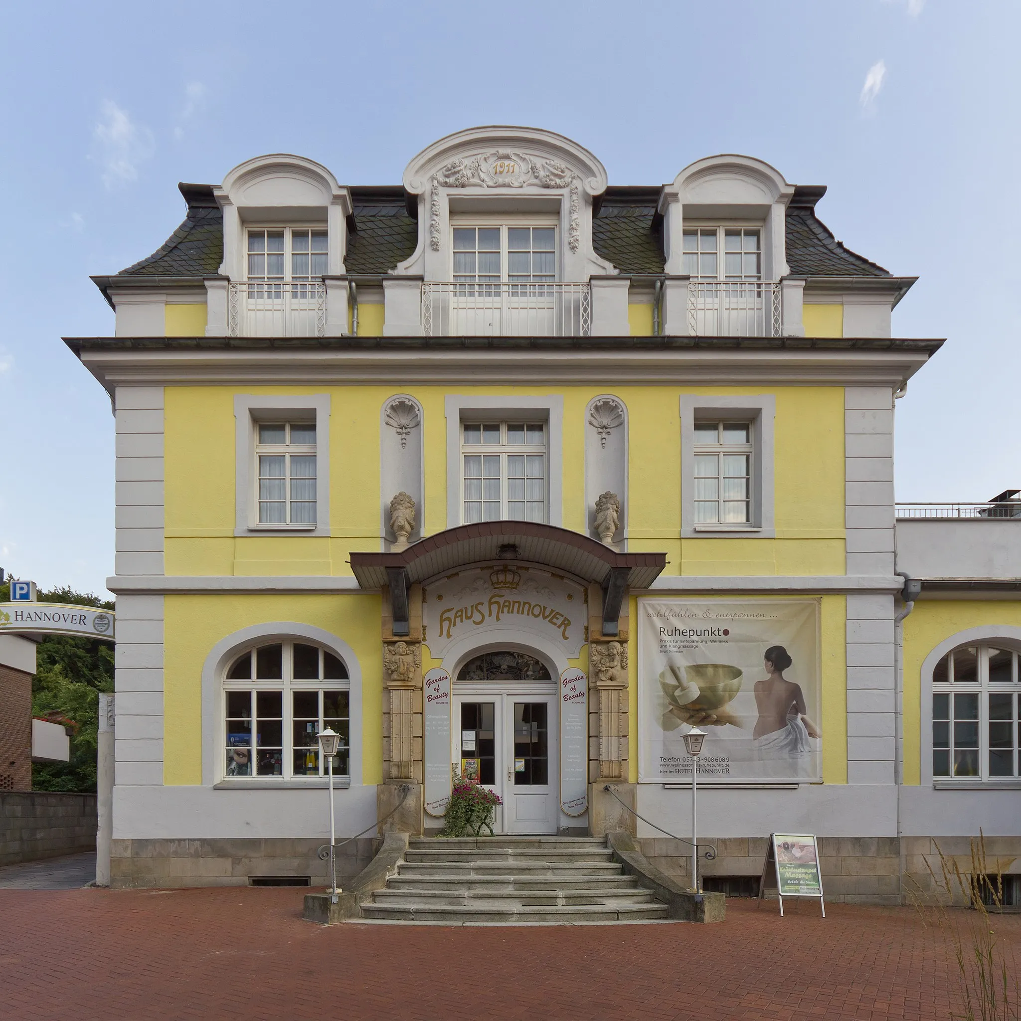 Photo showing: House Hanover in Bad Nenndorf, Lower Saxony, Germany