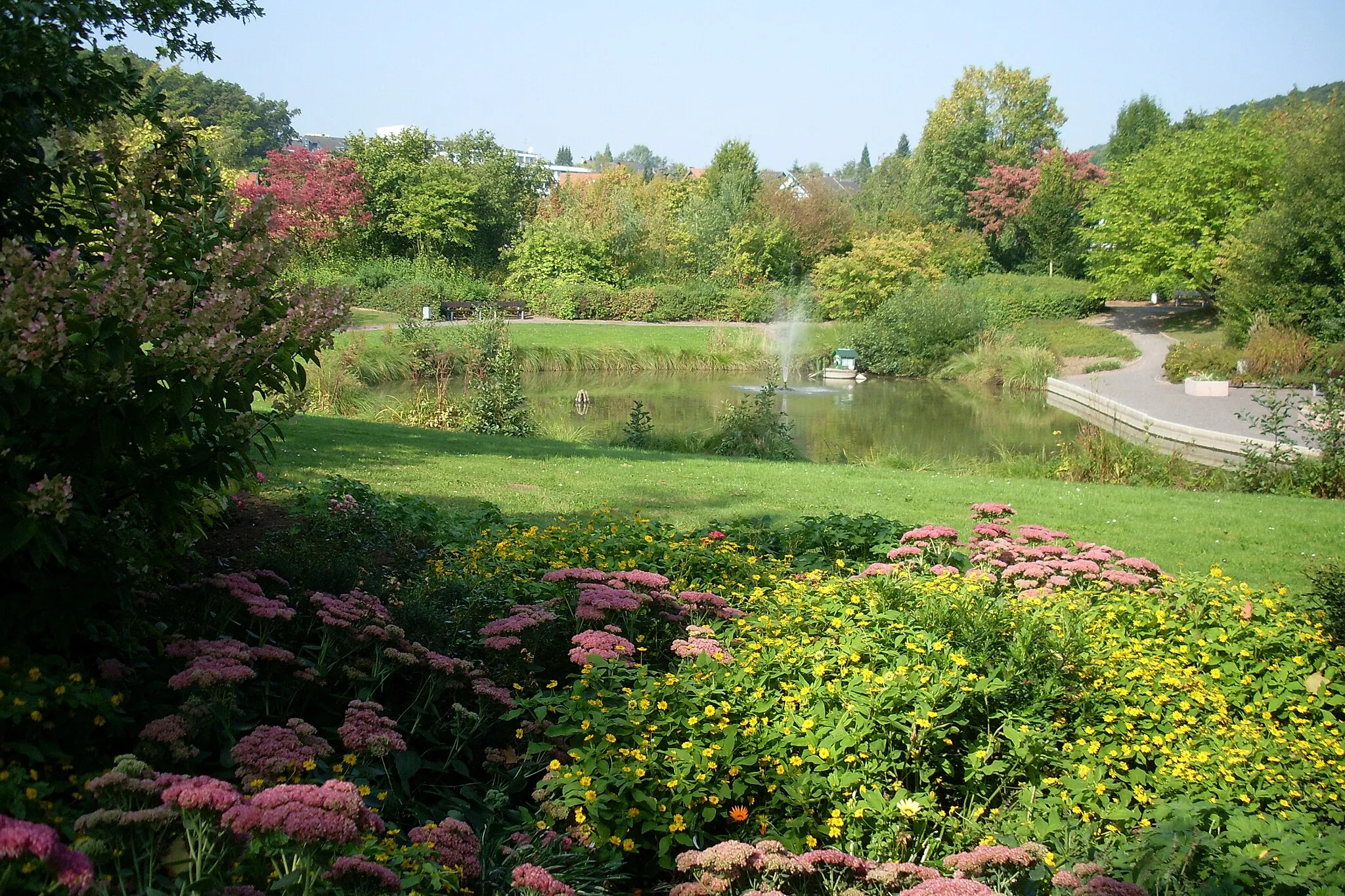 Photo showing: Kurpark, nördlicher Teil