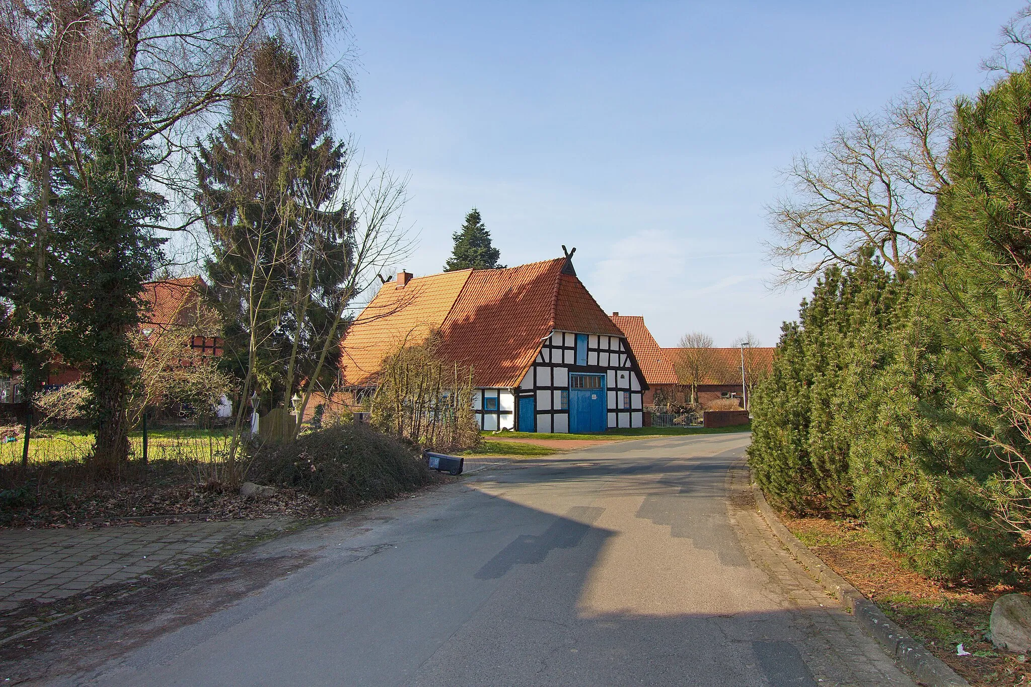 Photo showing: Ortsblick in Balge, Niedersachsen, Deutschland.
