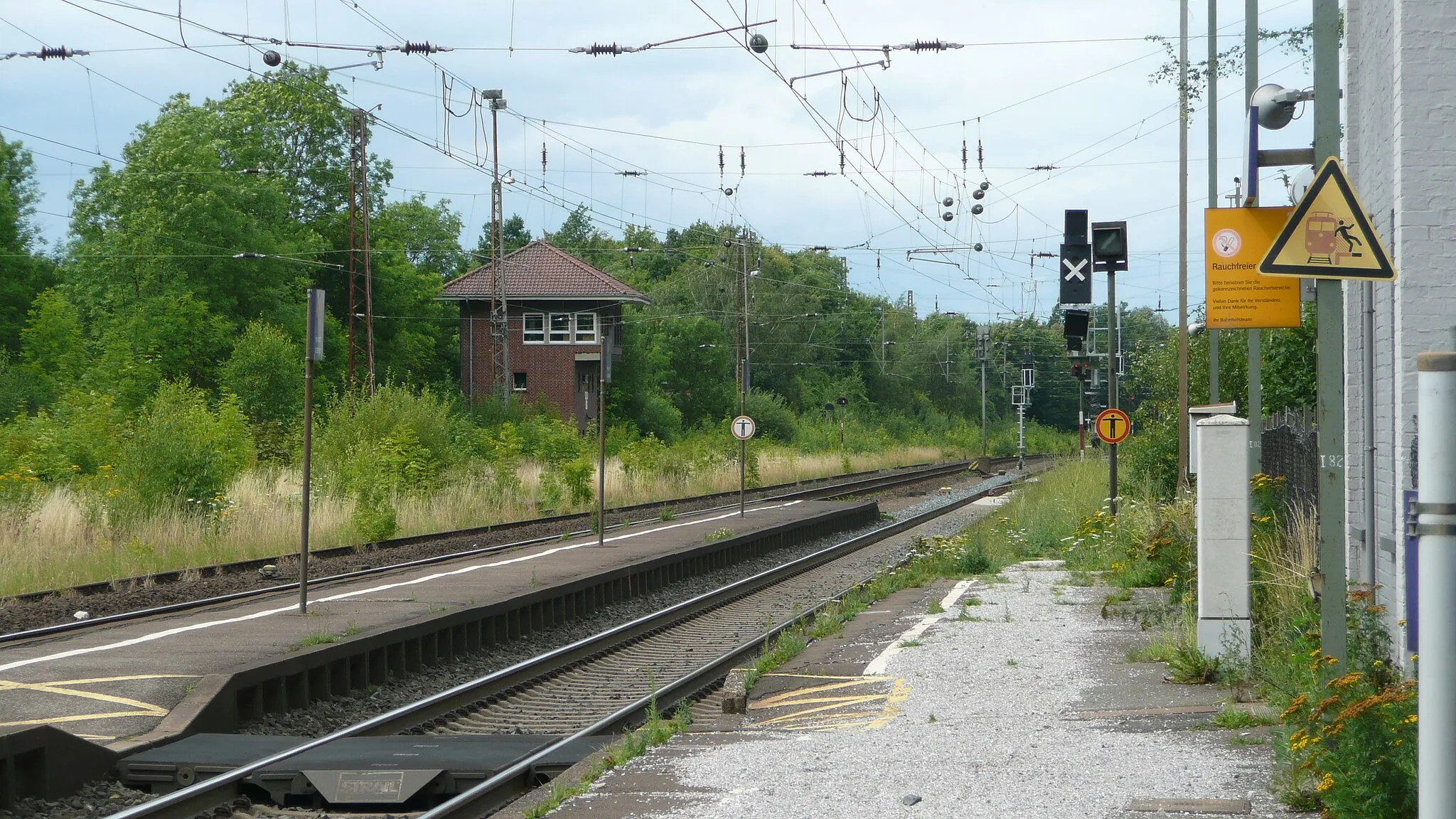 Photo showing: Bahnhof Banteln