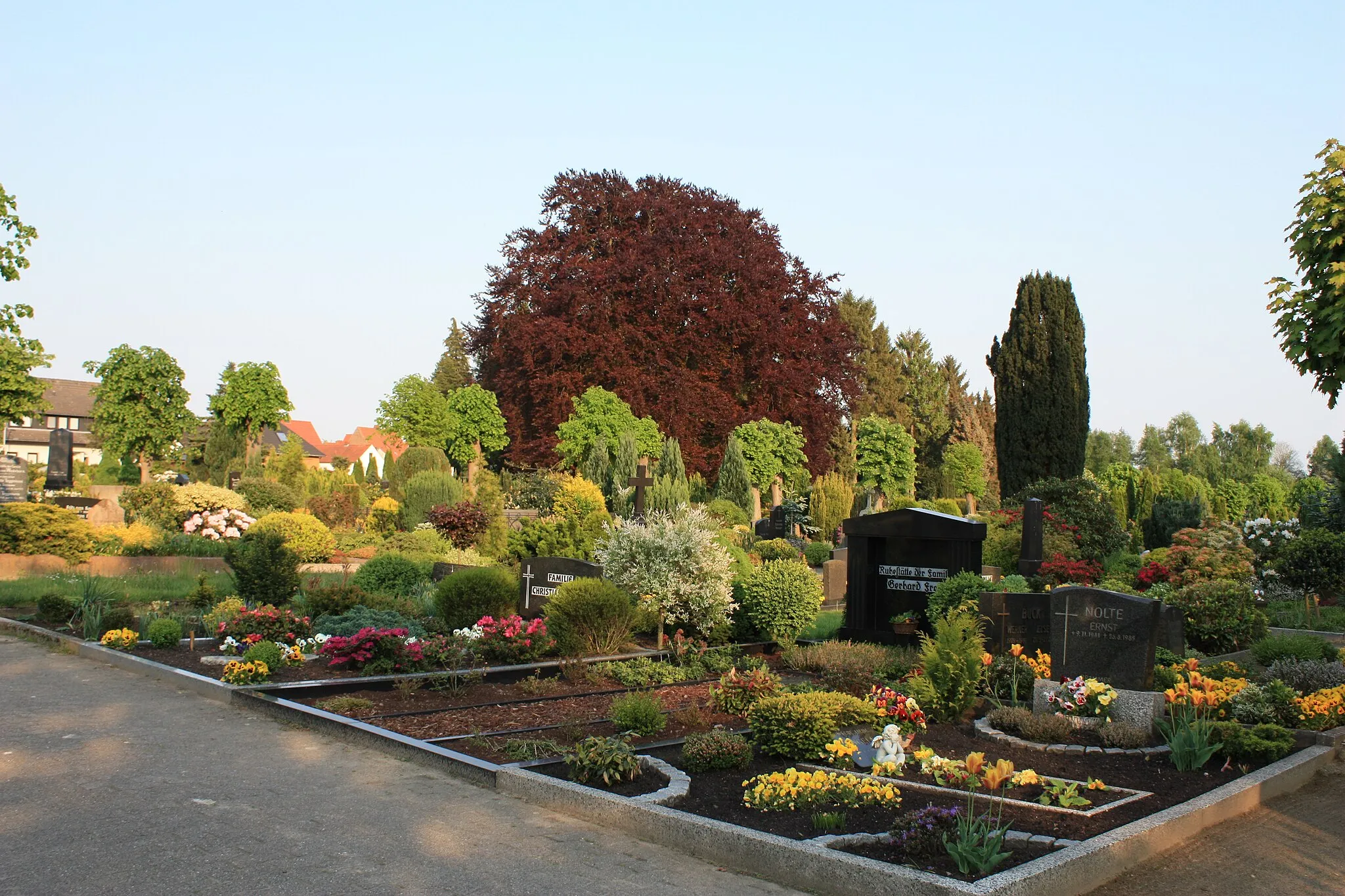 Photo showing: Bassum, Landkreis Diepholz, Niedersachsen, Deutschland; Friedhof in Bassum