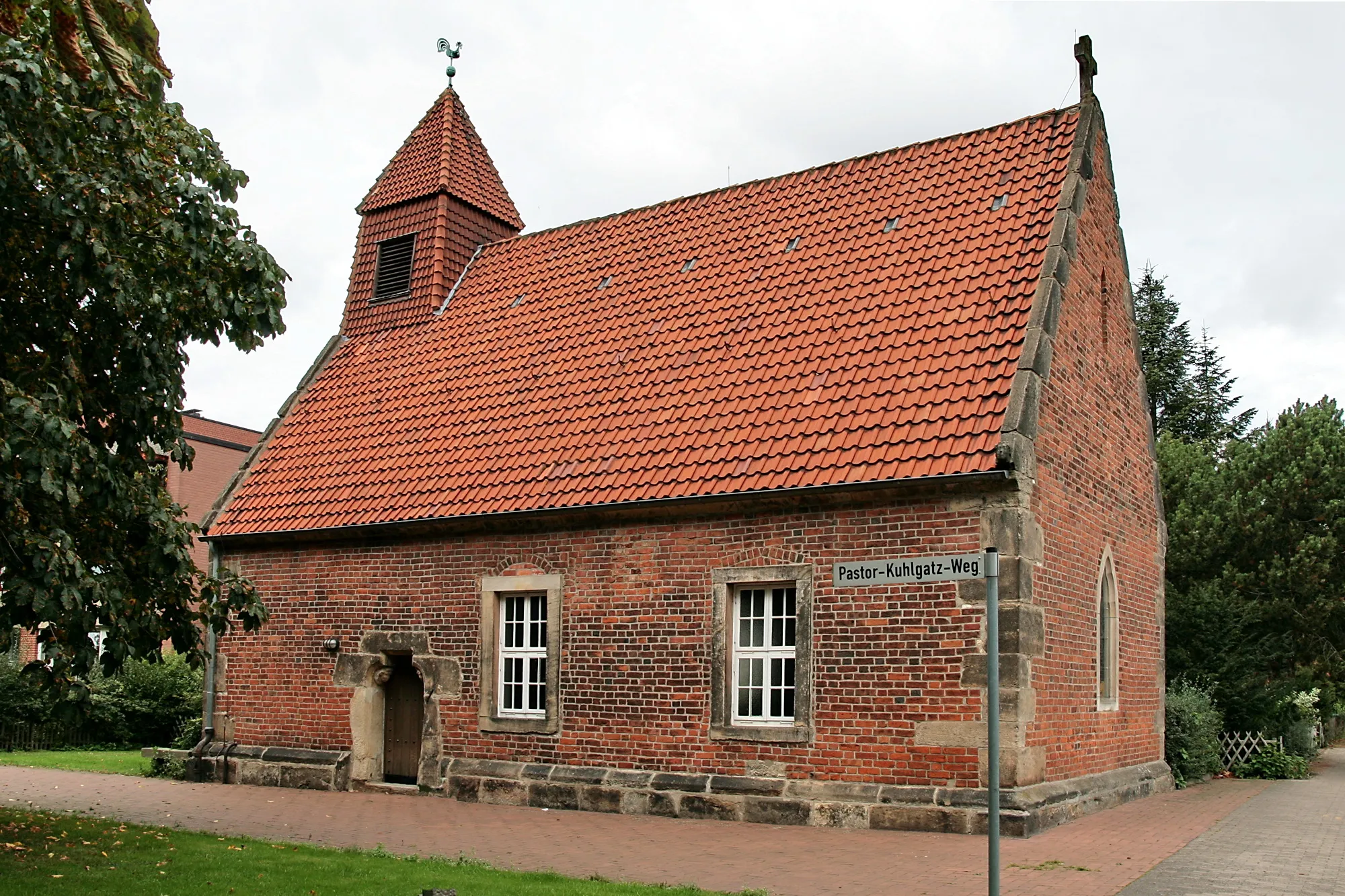 Photo showing: Backsteinkapelle in Alt-Laatzen (Laatzen)