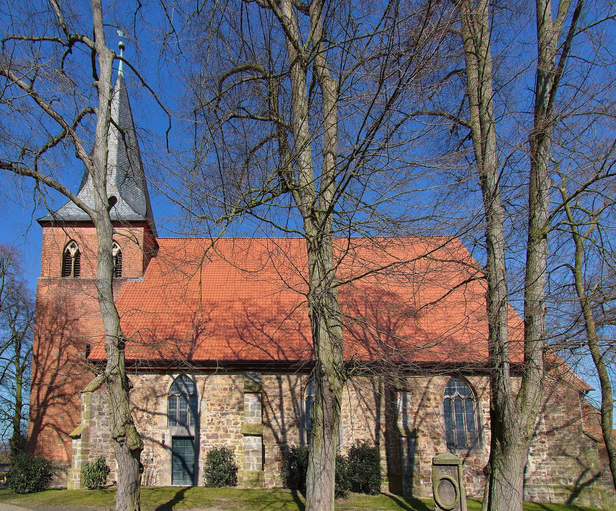 Photo showing: St. Laurentiuskirche in Liebenau, Niedersachsen, Deutschland