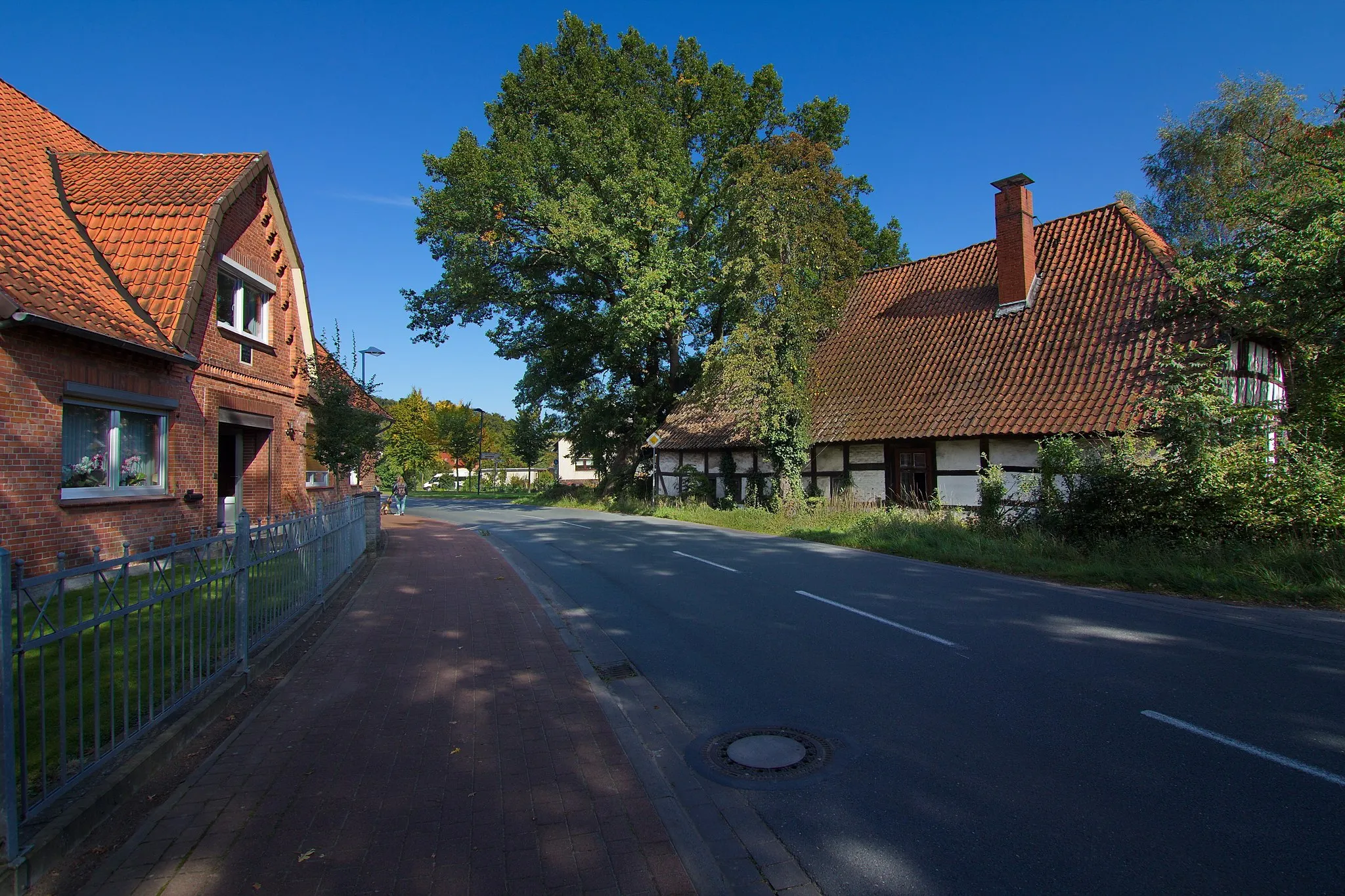 Photo showing: Ortsblick in Marklohe, Niedersachsen, Deutschland