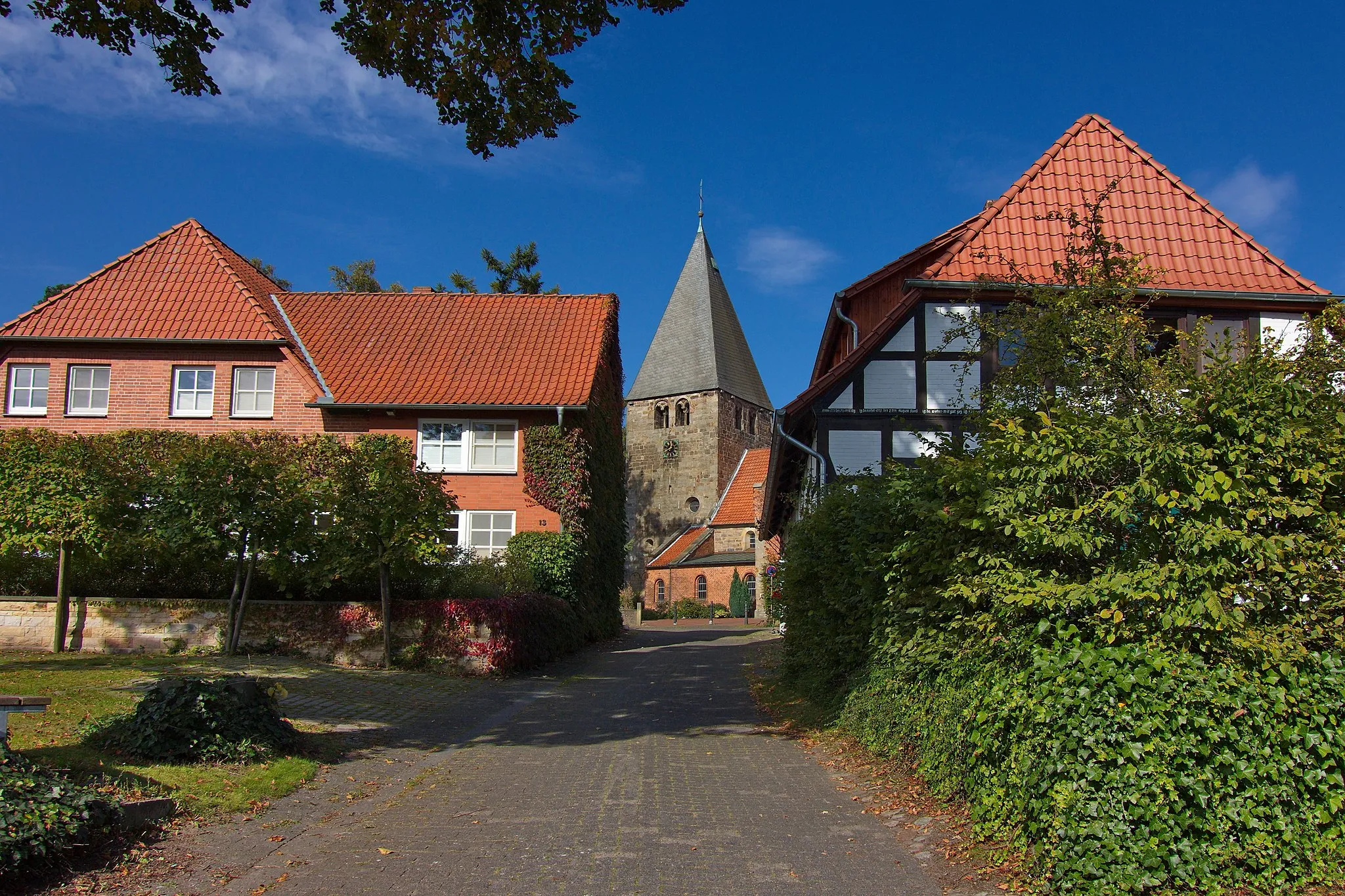 Photo showing: St. Clemens Romanus Kirche in Marklohe, Niedersachsen, Deutschland