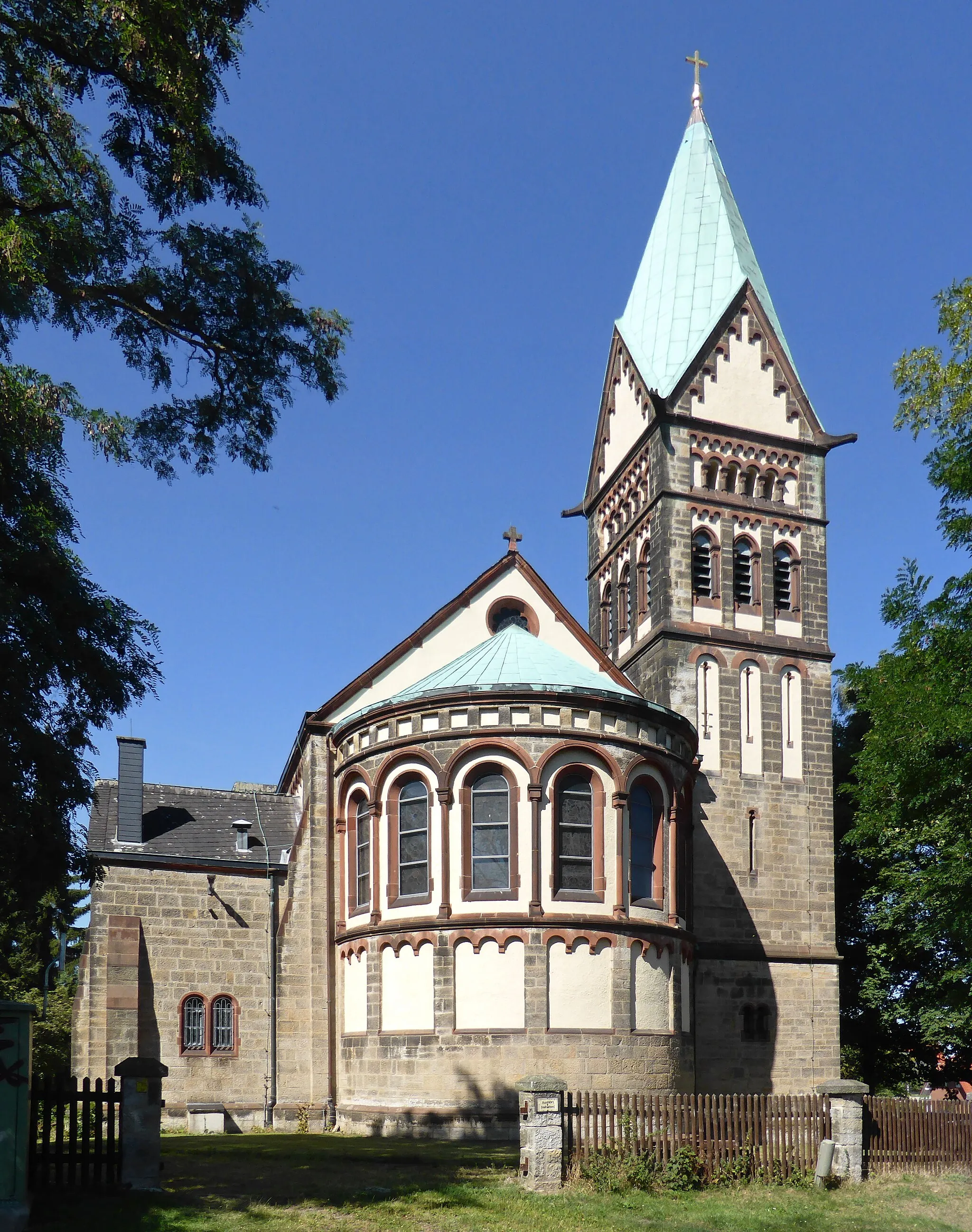 Photo showing: Katholische St.-Josef-Kirche in Obernkirchen.