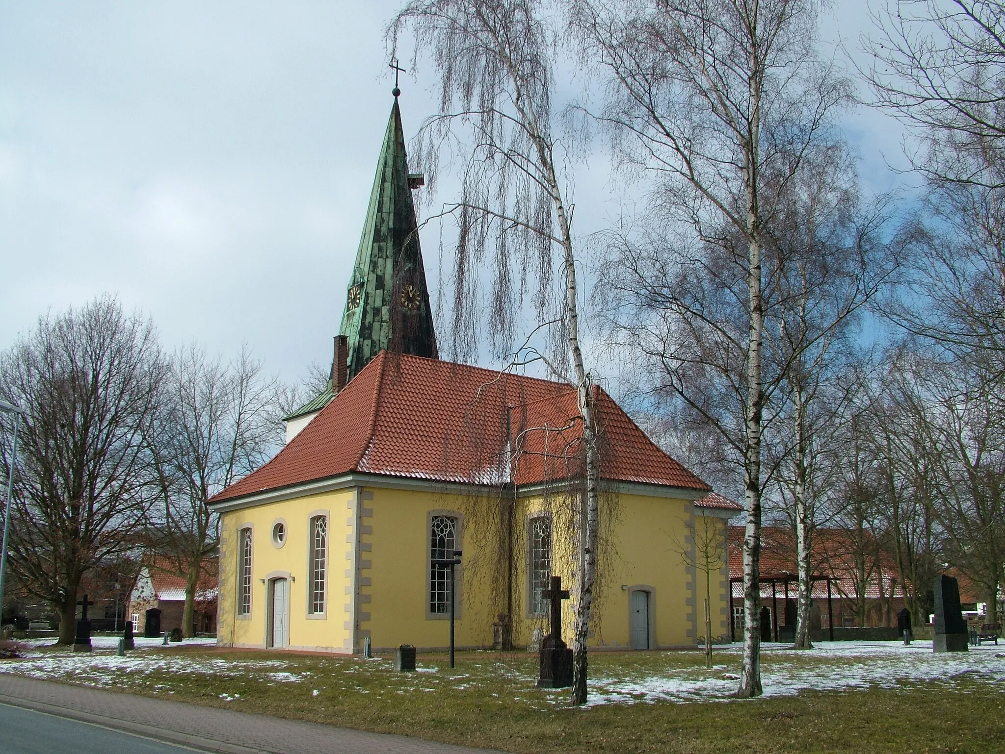 Photo showing: the Lutheran church in Sehnde near Hannover, Germany