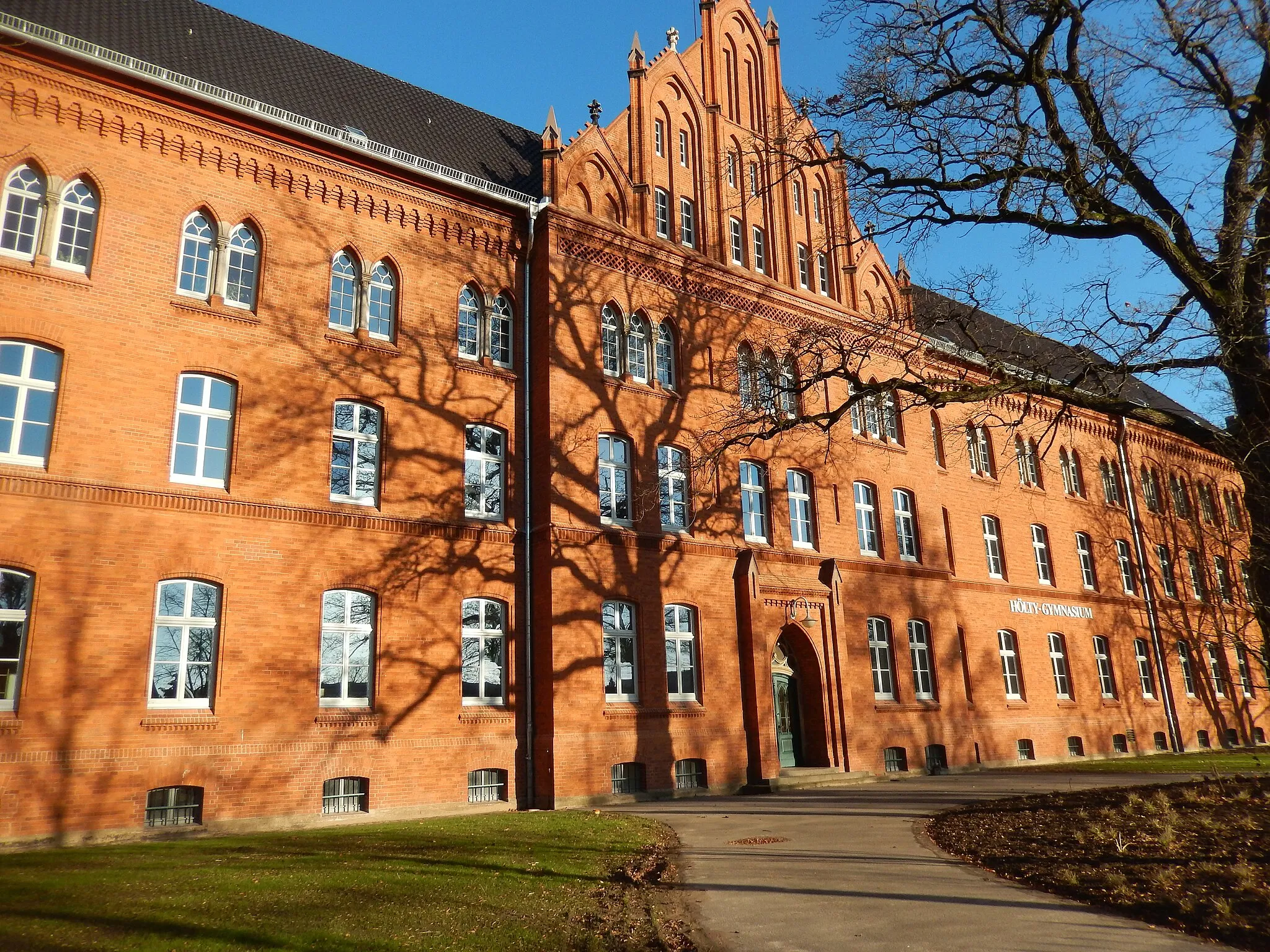 Photo showing: Hölty-Gymnasium Wunstorf