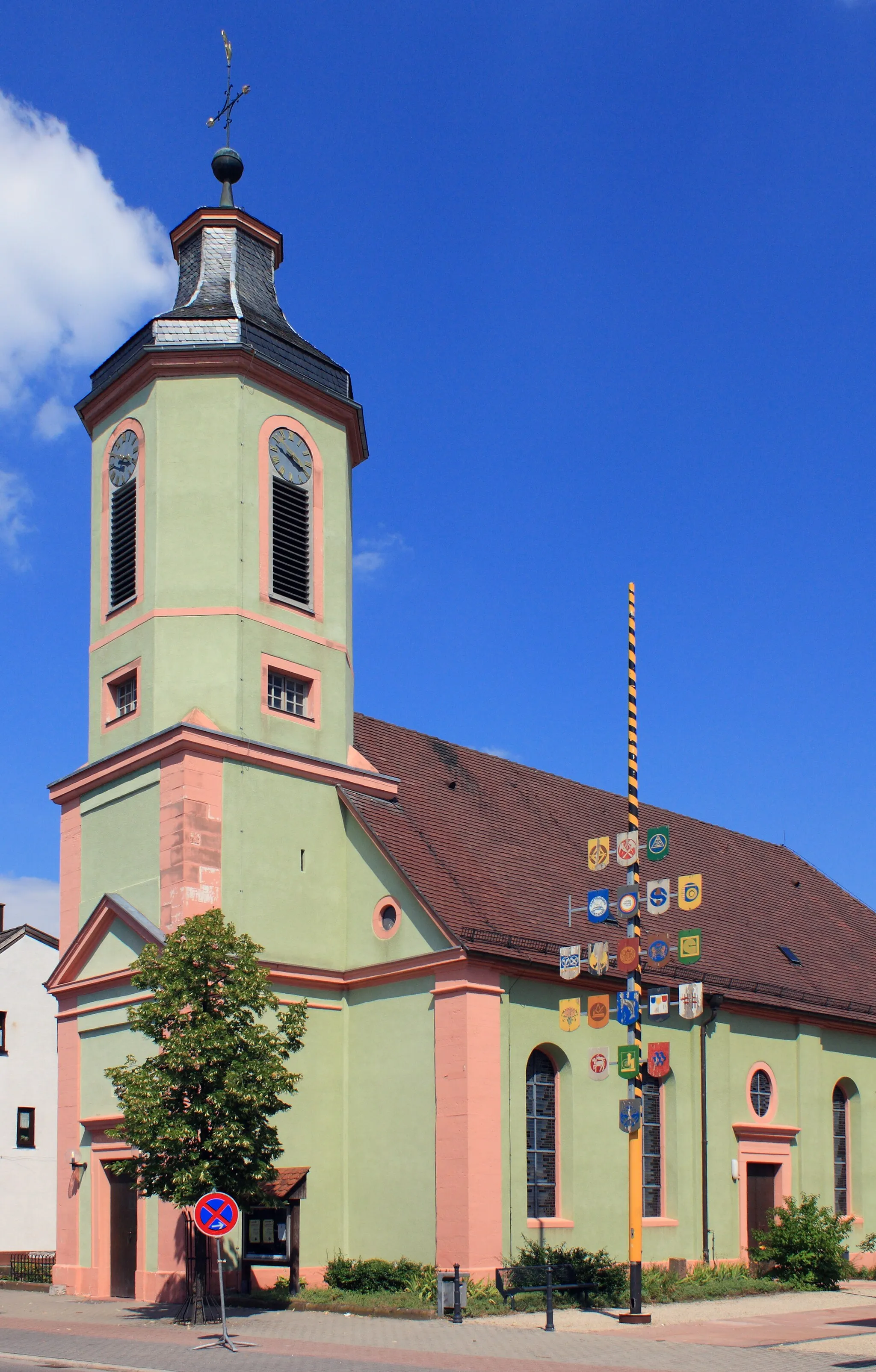 Photo showing: Altlußheim, Evangelische Kirche