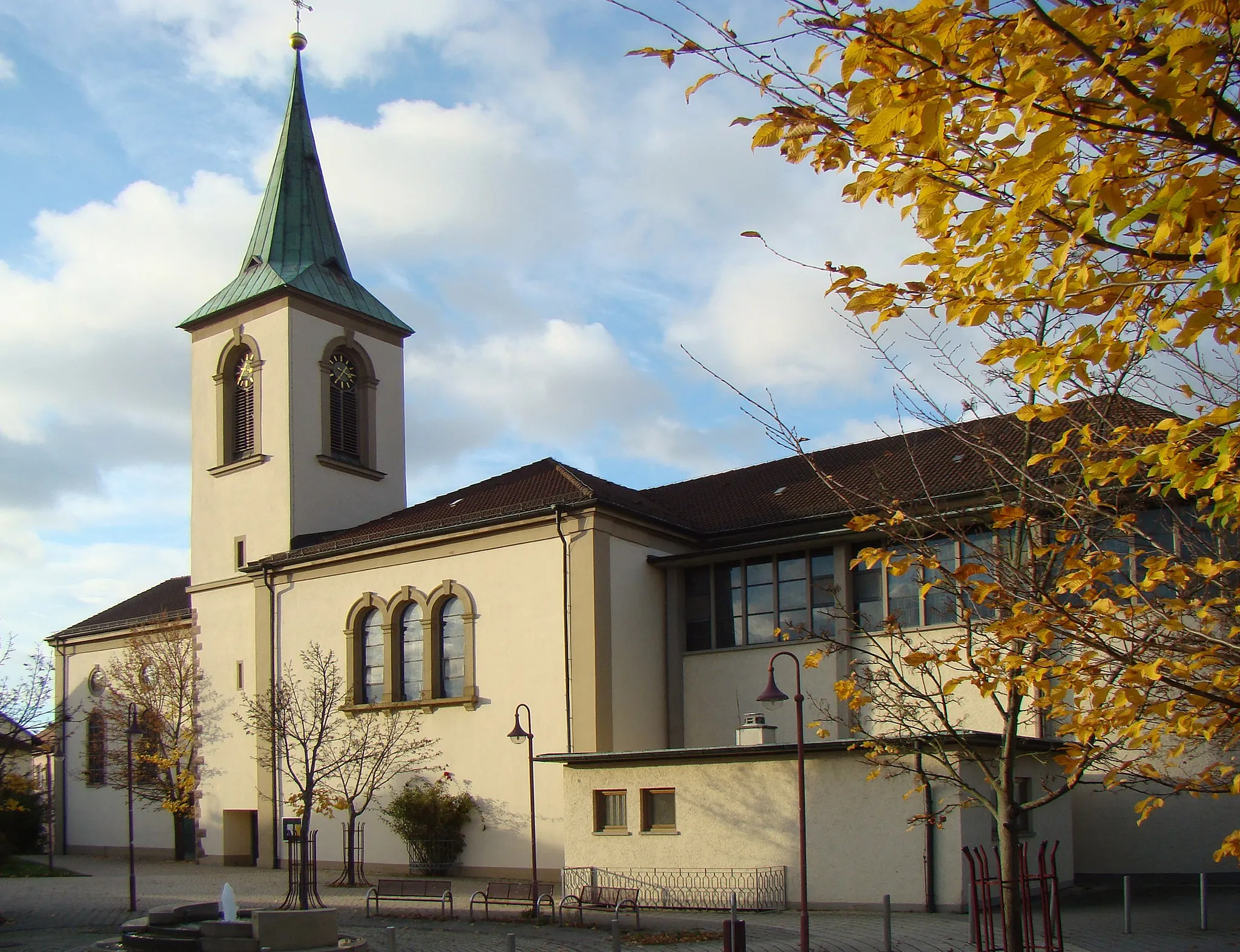 Photo showing: St. Cyriak in Dielheim