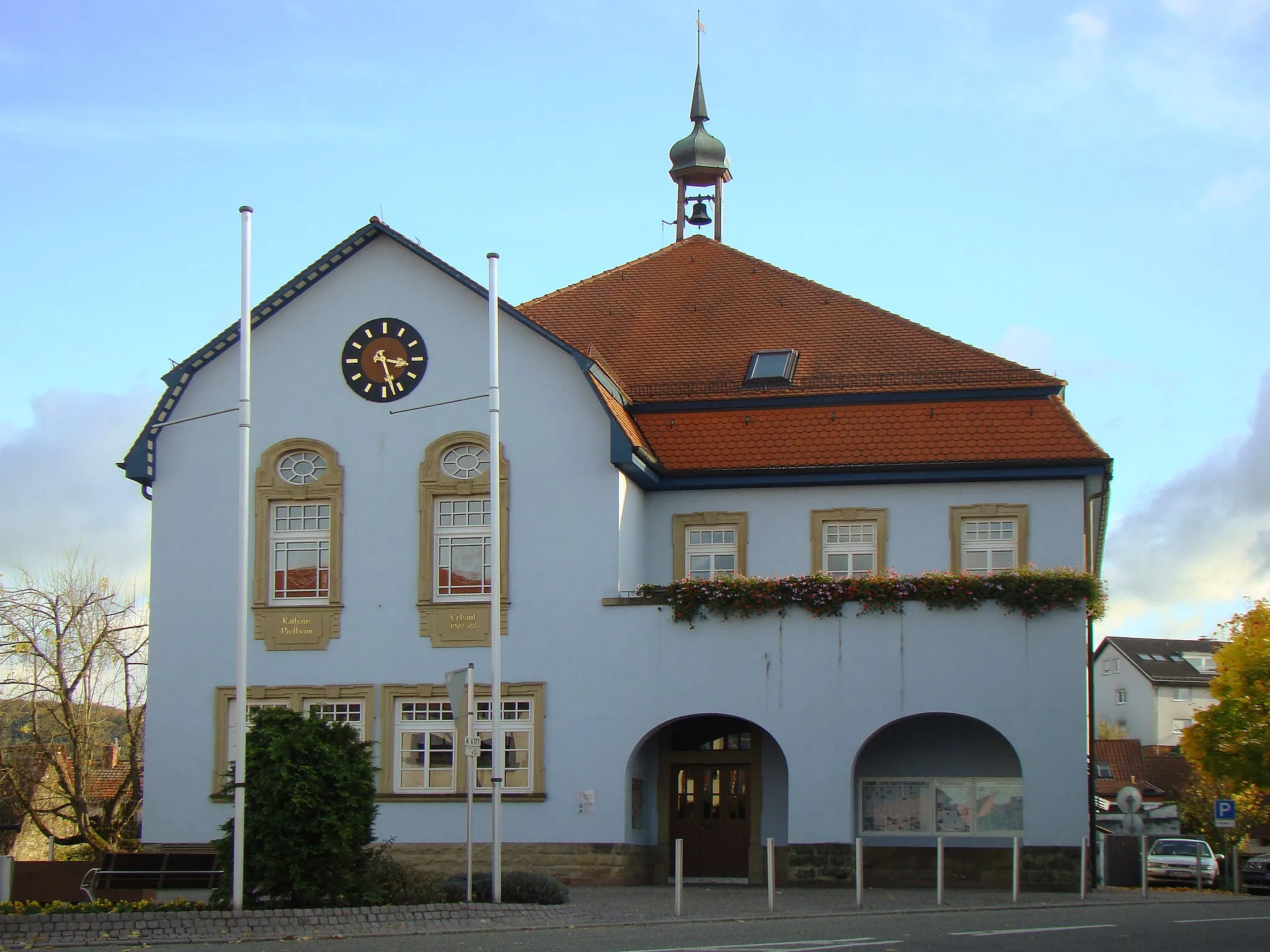 Photo showing: Rathaus in Dielheim