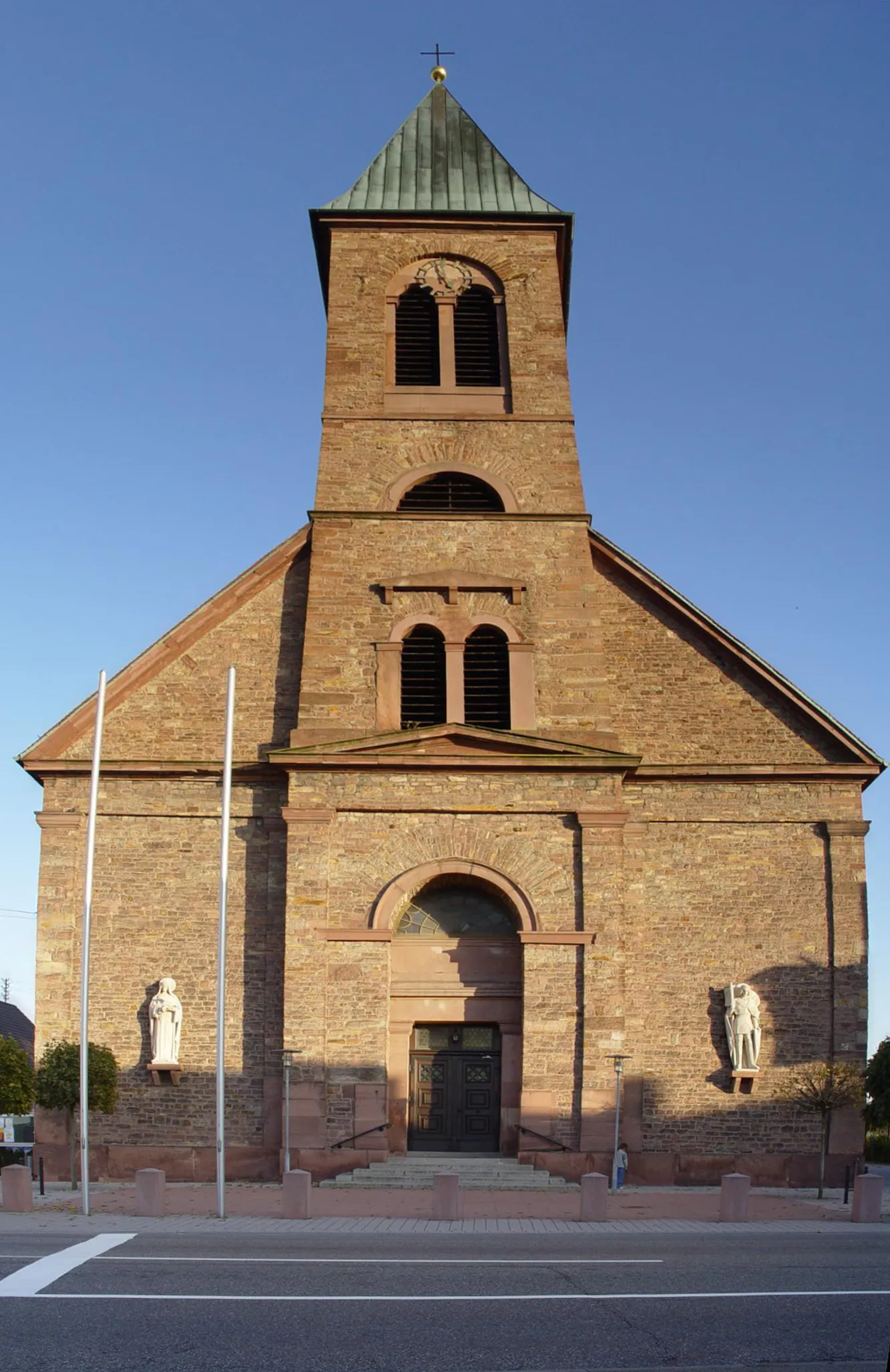 Photo showing: Fotografiert von Martin Dürrschnabel

Kirche St. Dionys in Durmersheim, Deutschland.