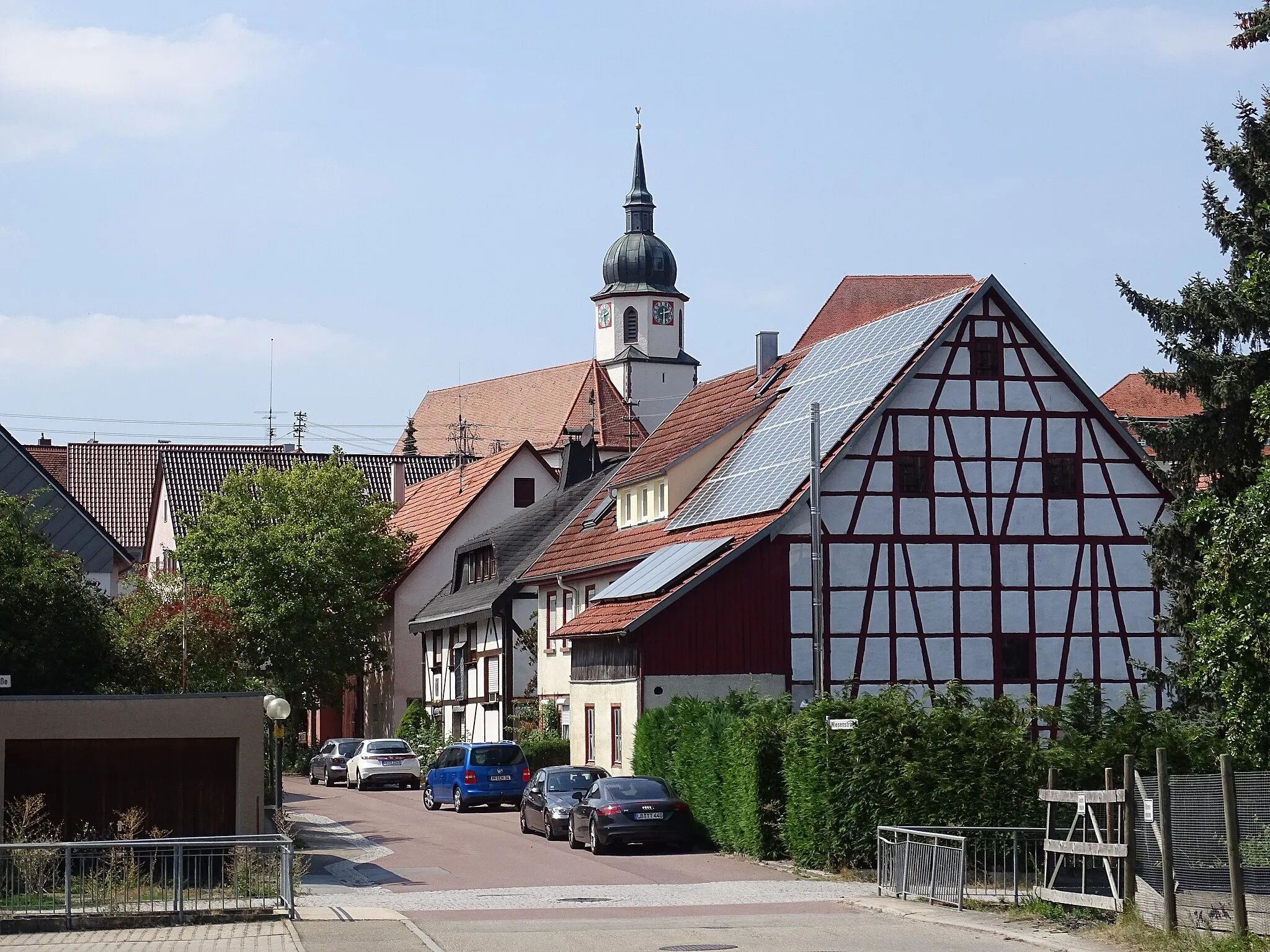 Photo showing: Gebäude und Straßenansichten von Heimsheim