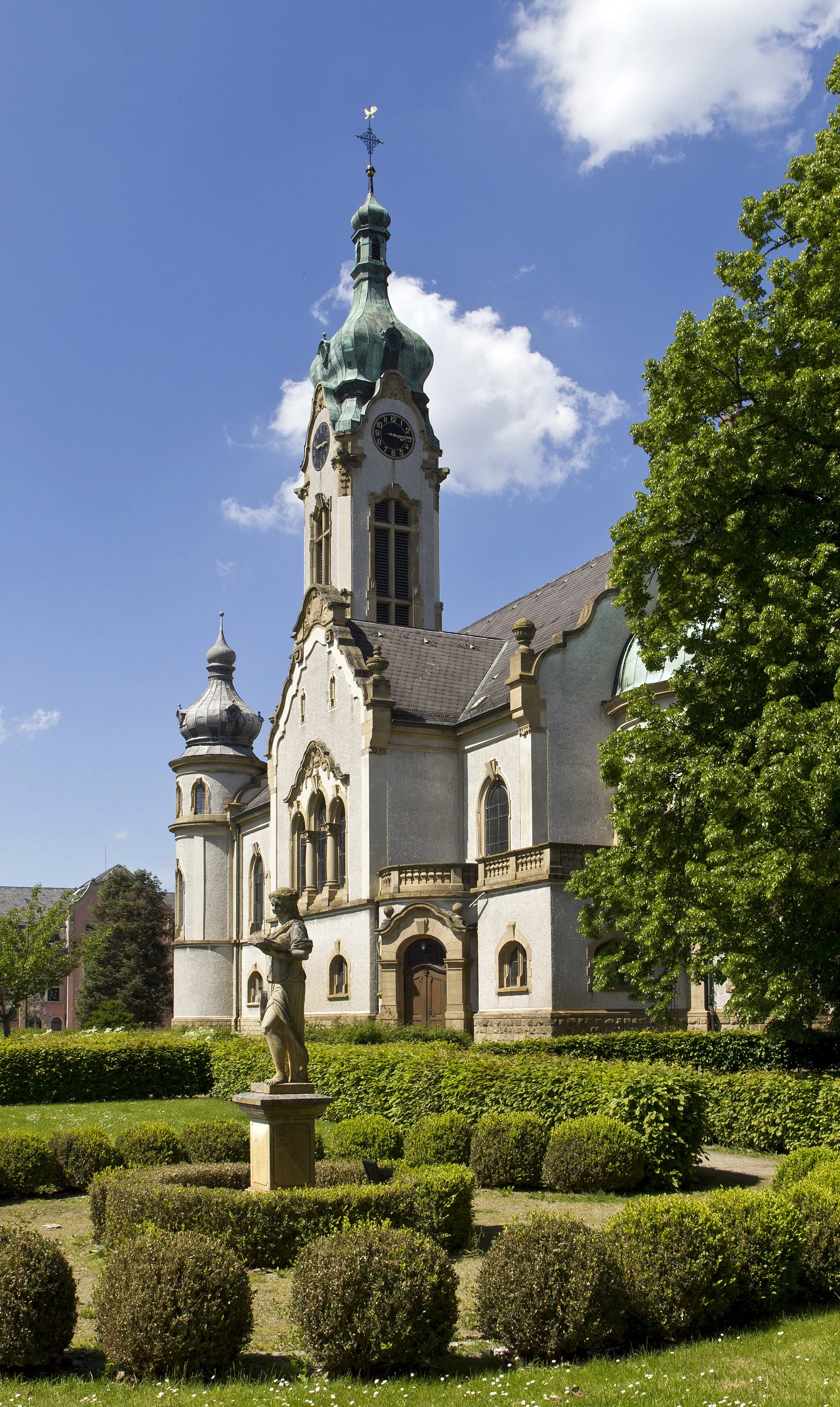 Photo showing: Hockenheim, evangelische Kirche