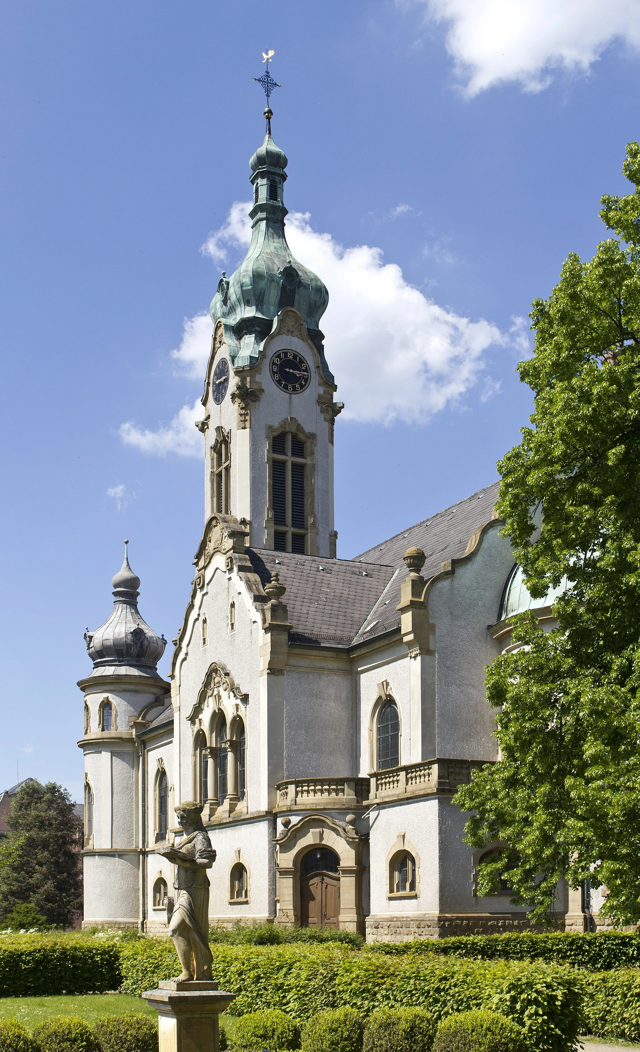 Photo showing: Hockenheim, evangelische Kirche