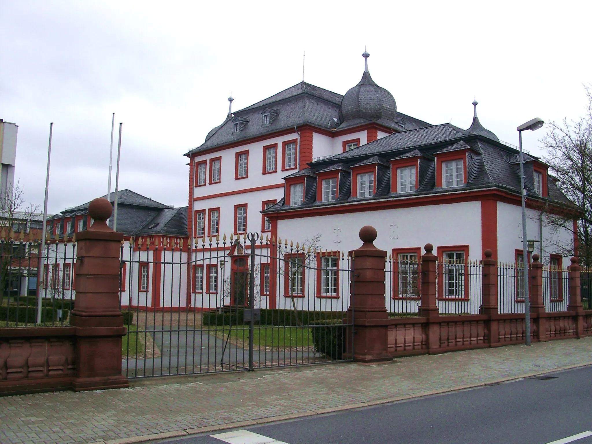 Photo showing: Ilvesheim, Barockschloss von 1700, heute genutzt als Schule für Blinde