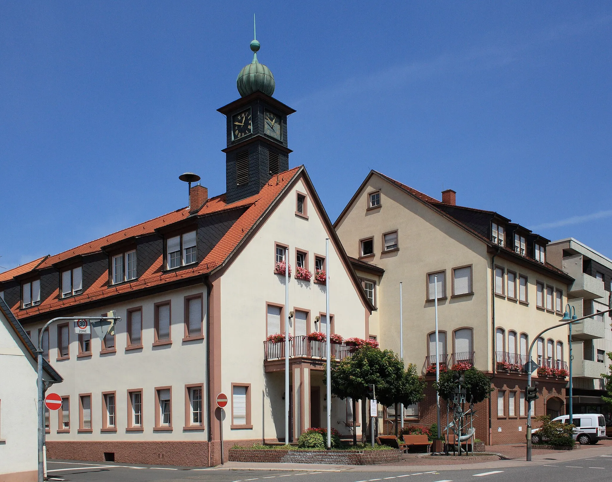 Photo showing: Ilvesheim, Rathaus