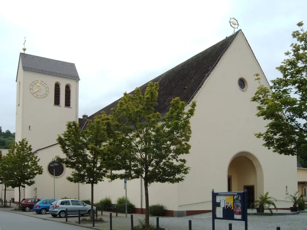 Photo showing: Church in Laudenbach