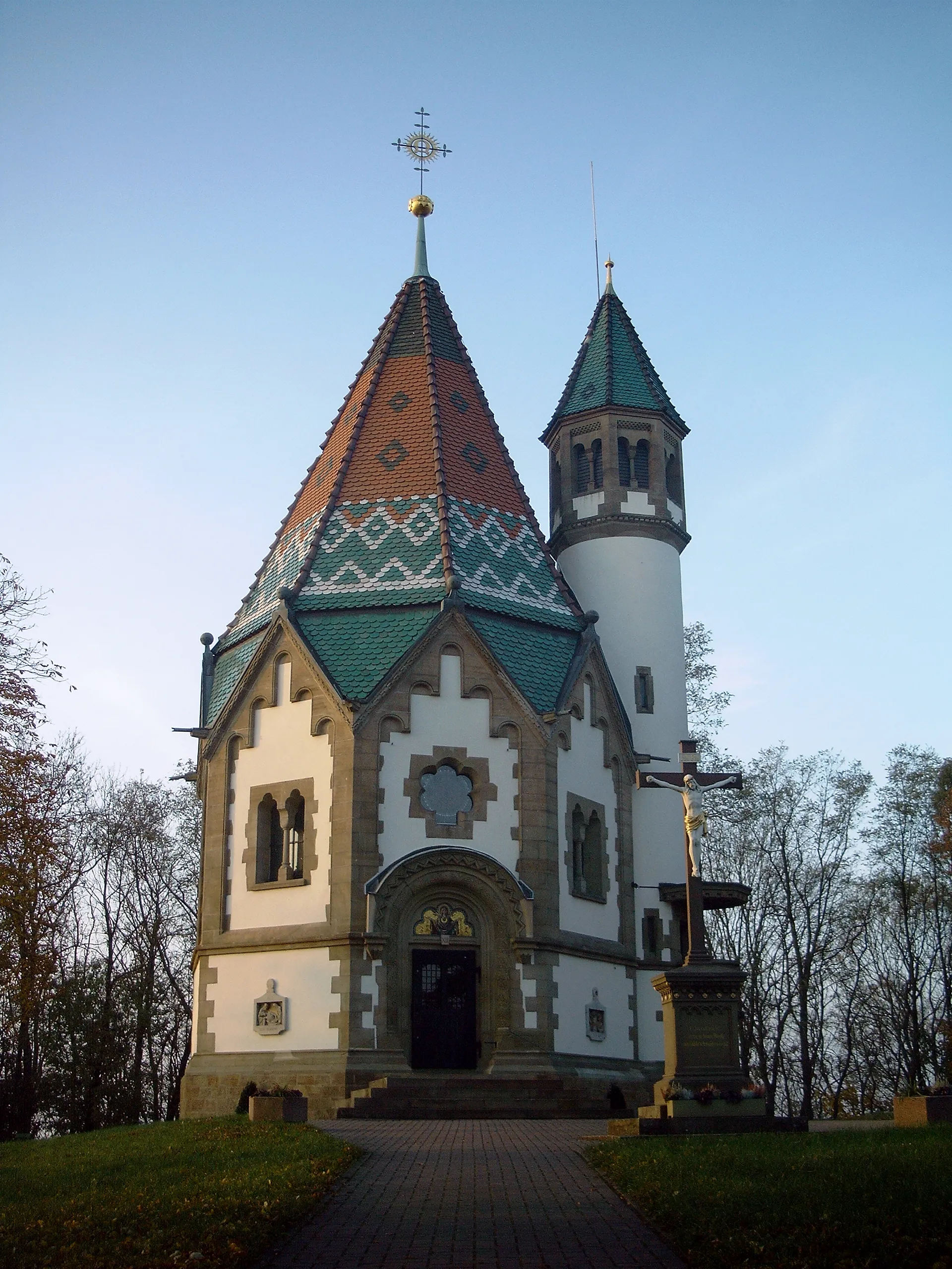 Photo showing: Letzenberg-Kapelle in Malsch (bei Heidelberg)