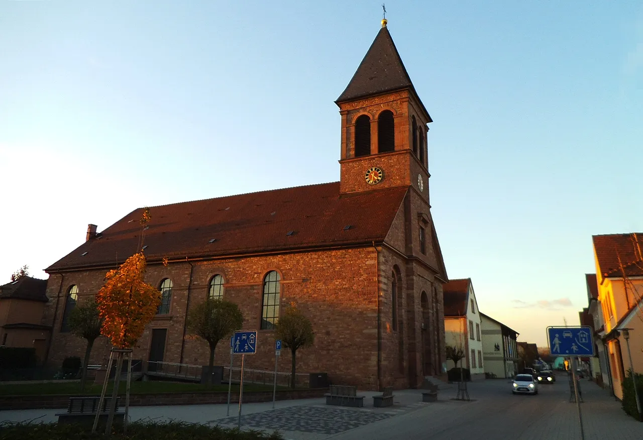 Photo showing: Ötigheim - Kirchstraße