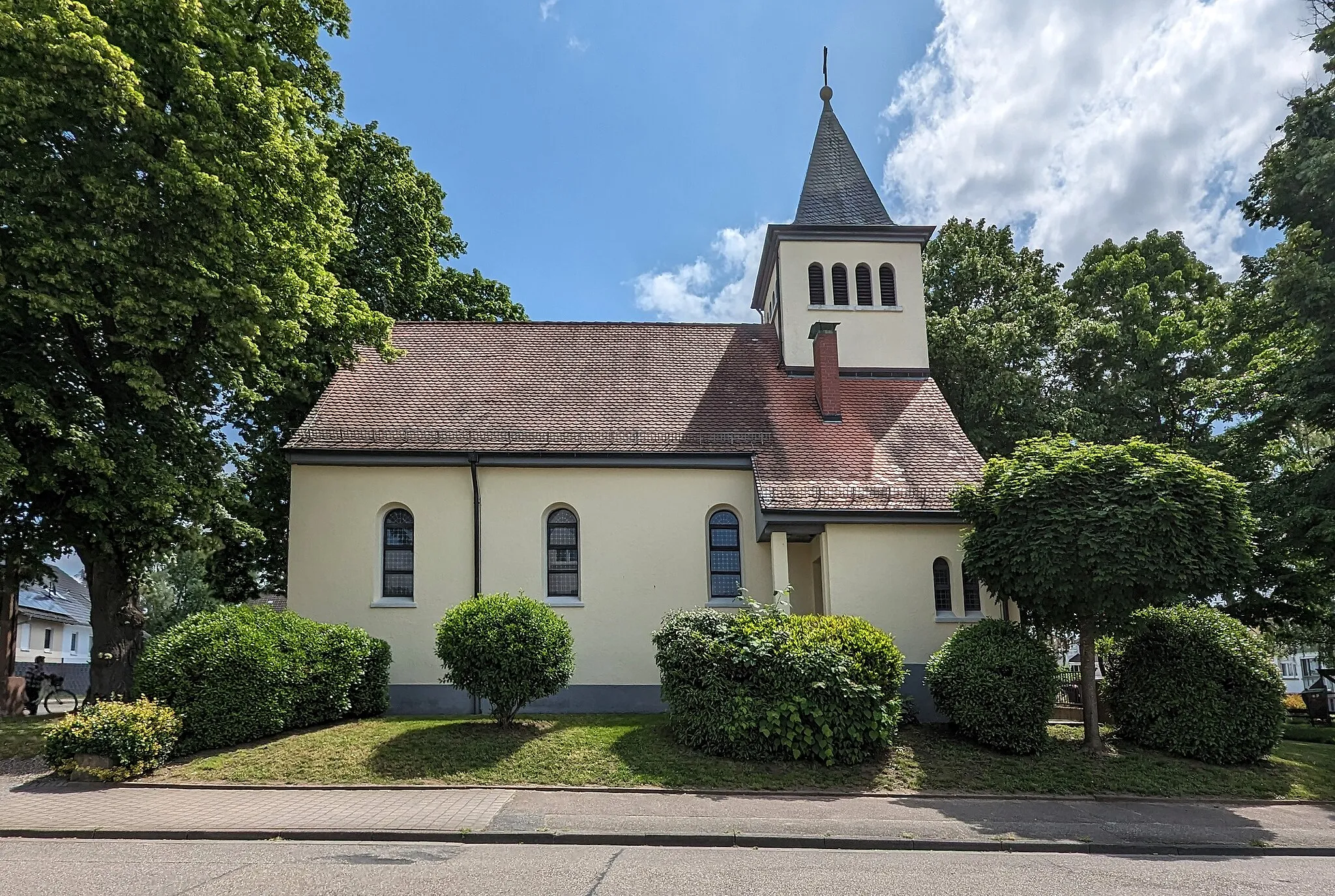 Photo showing: Chapel in Rastatt-Rheinau