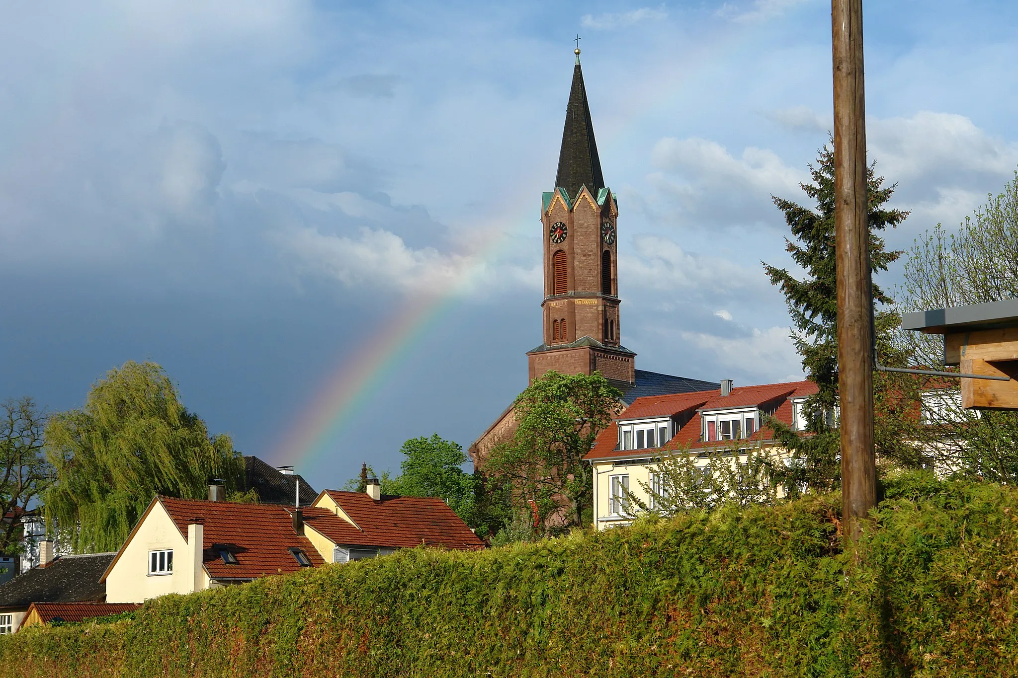Photo showing: Kirche St. Martin im Stadtteil Forchheim