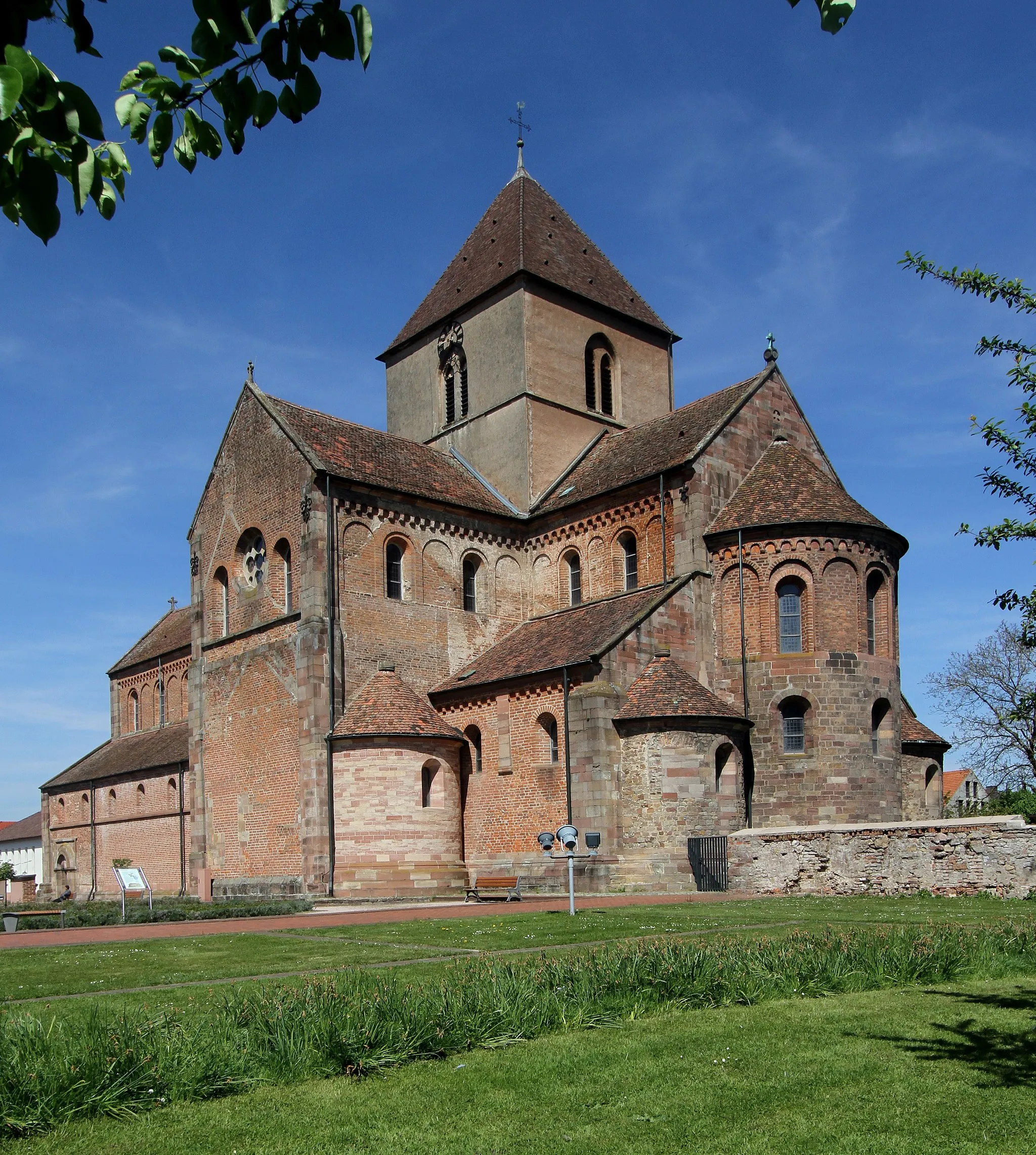 Photo showing: Minster in Rheinmünster-Schwarzach.