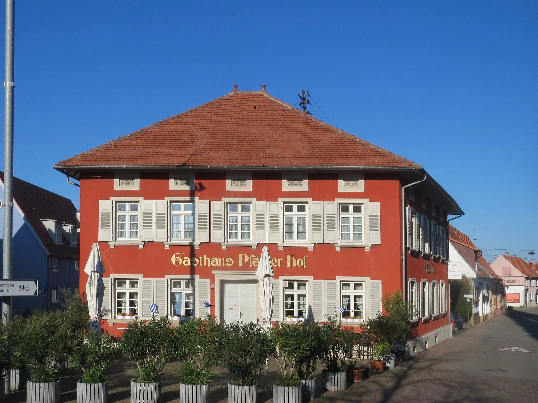 Photo showing: Gasthaus Pfälzer Hof in Walldorf (Baden)