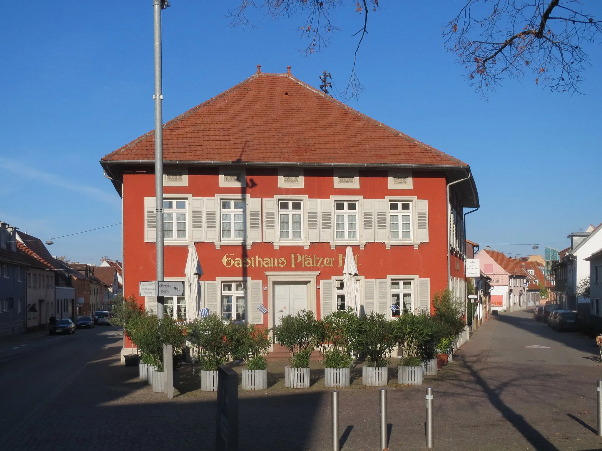 Photo showing: Gasthaus Pfälzer Hof in Walldorf (Baden)