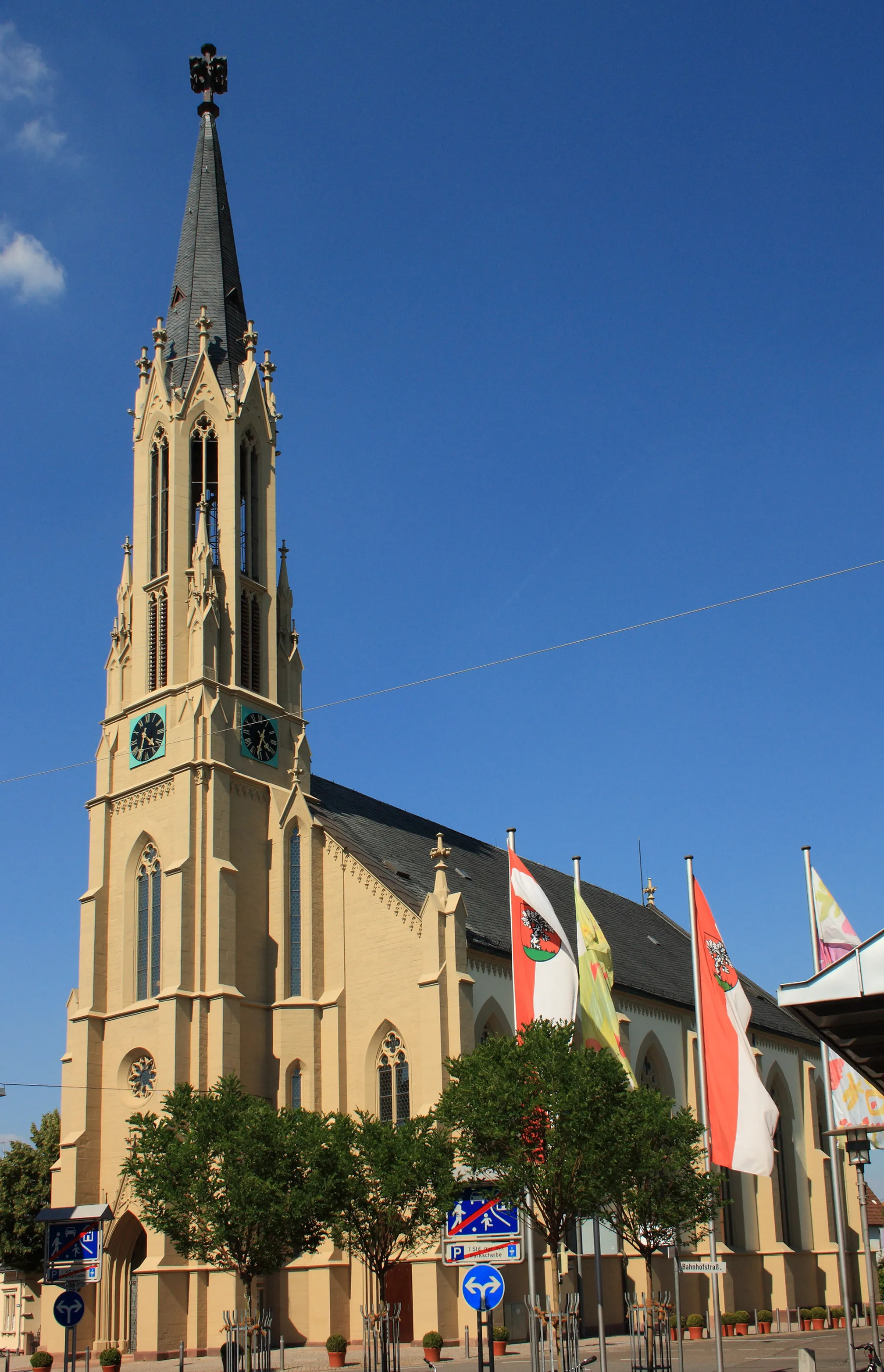Photo showing: Walldorf (Baden), Evangelische Kirche