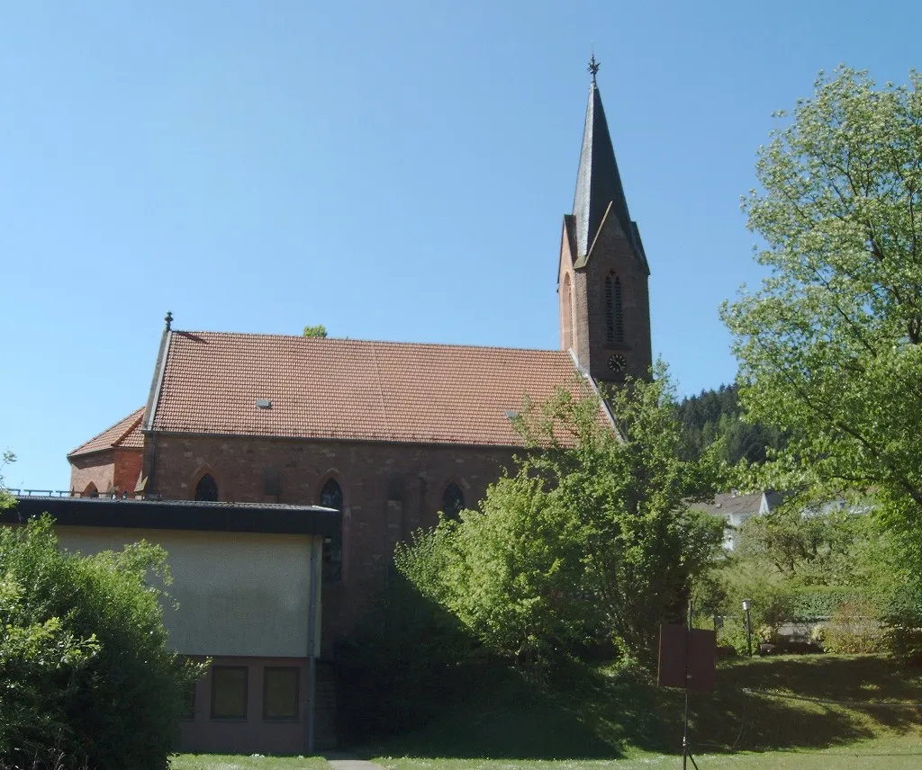 Photo showing: Church in Wilhelmsfeld