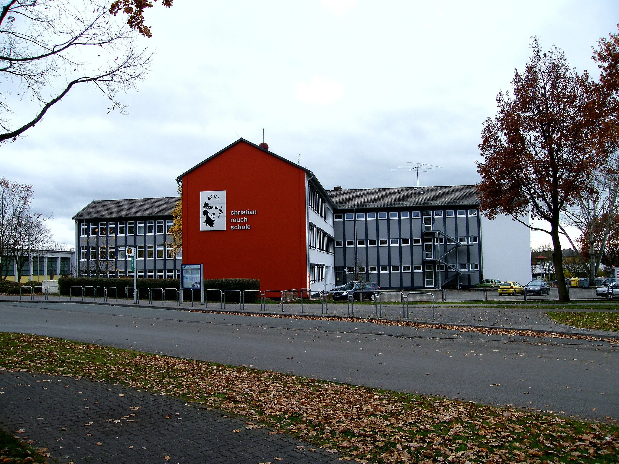 Photo showing: Gymnasisum - Christian-Rauch-Schule Bad Arolsen benannt nach Christian Daniel Rauch